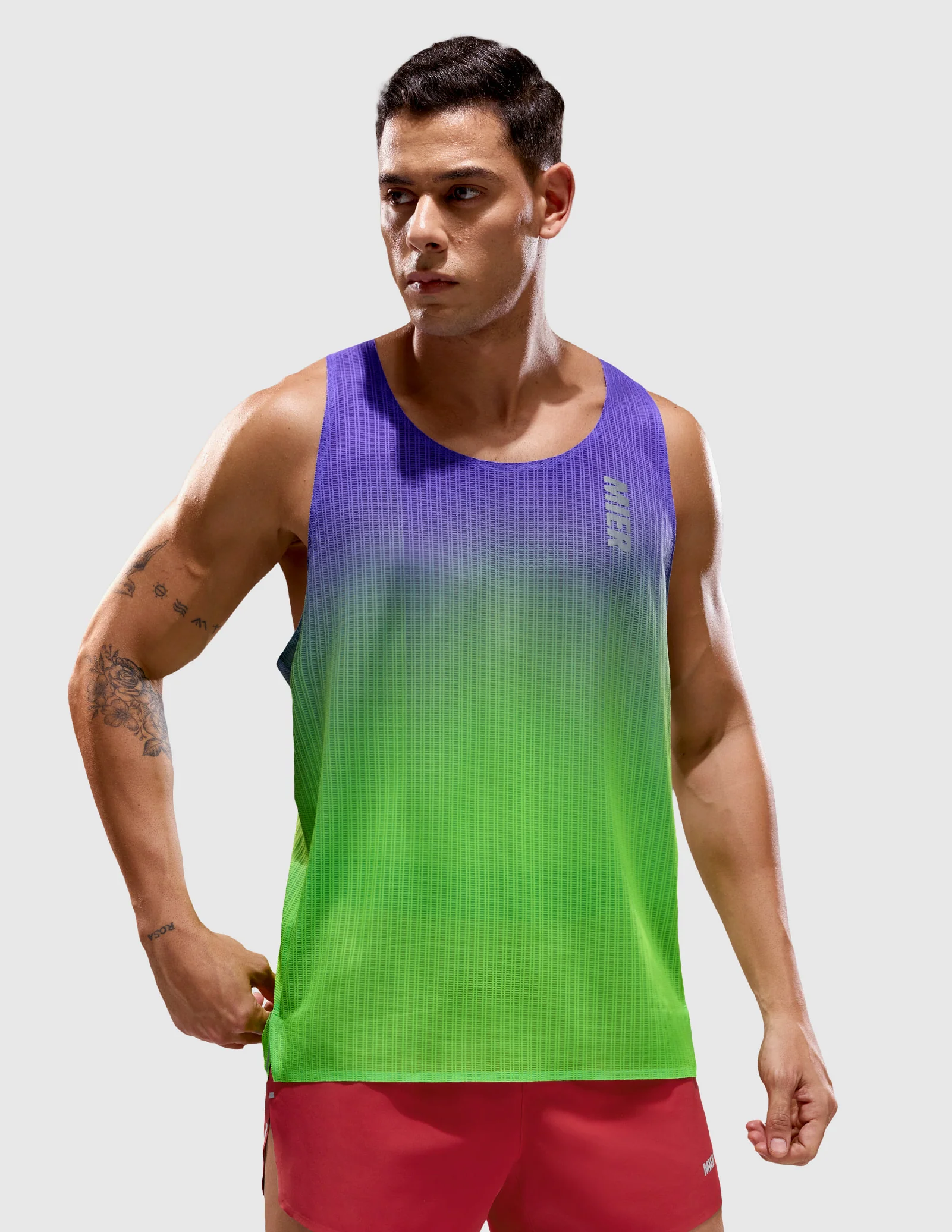 Limitless Men's Running Race Singlet - Image 13