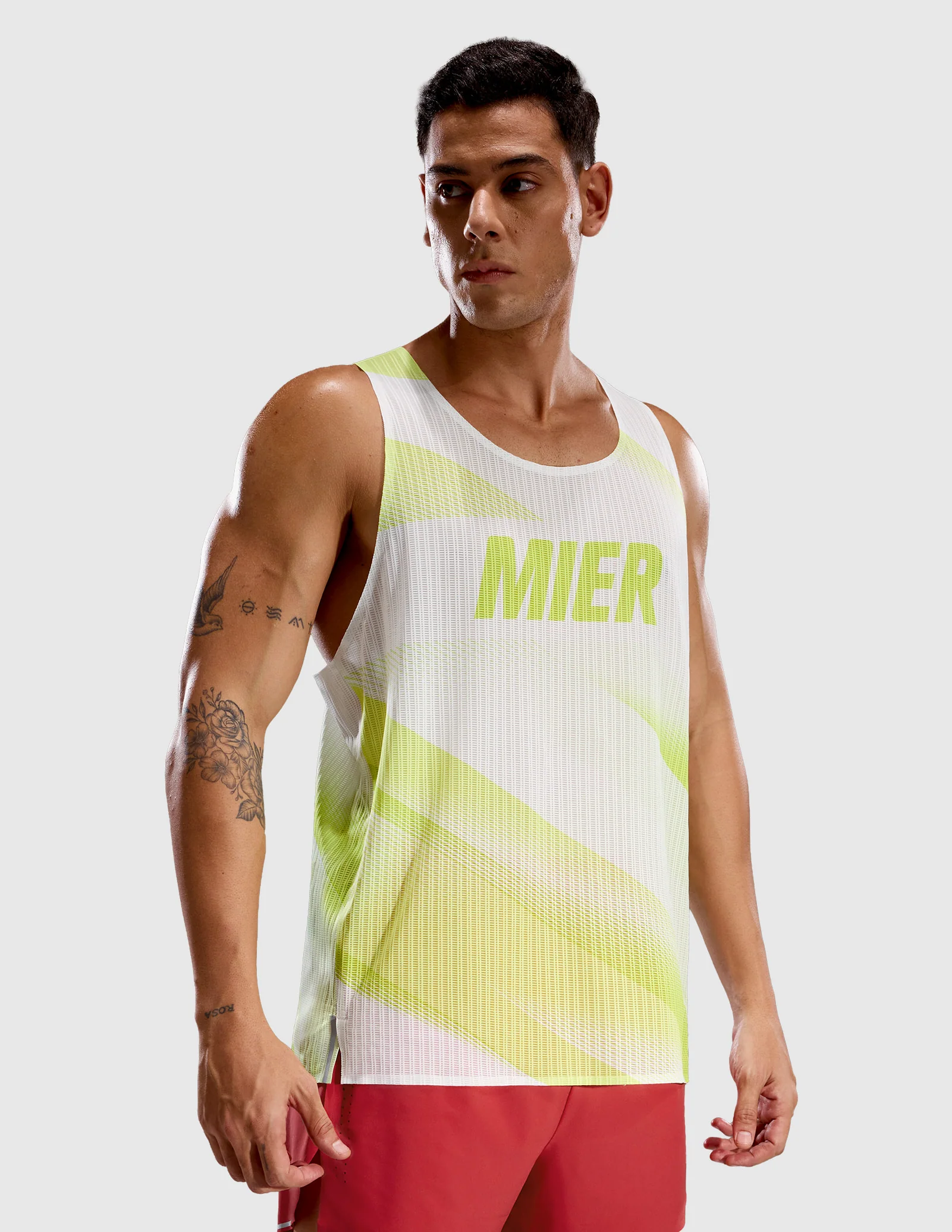 Limitless Men's Running Race Singlet - Image 27
