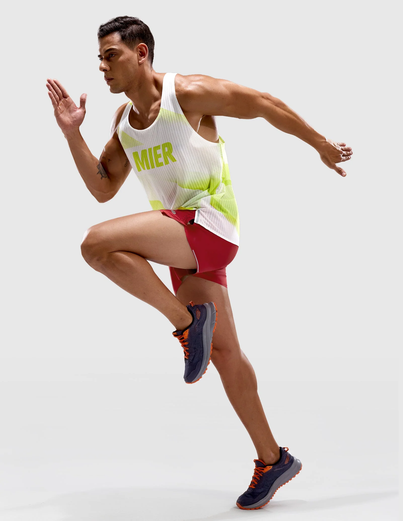 Limitless Men's Running Race Singlet - Image 29