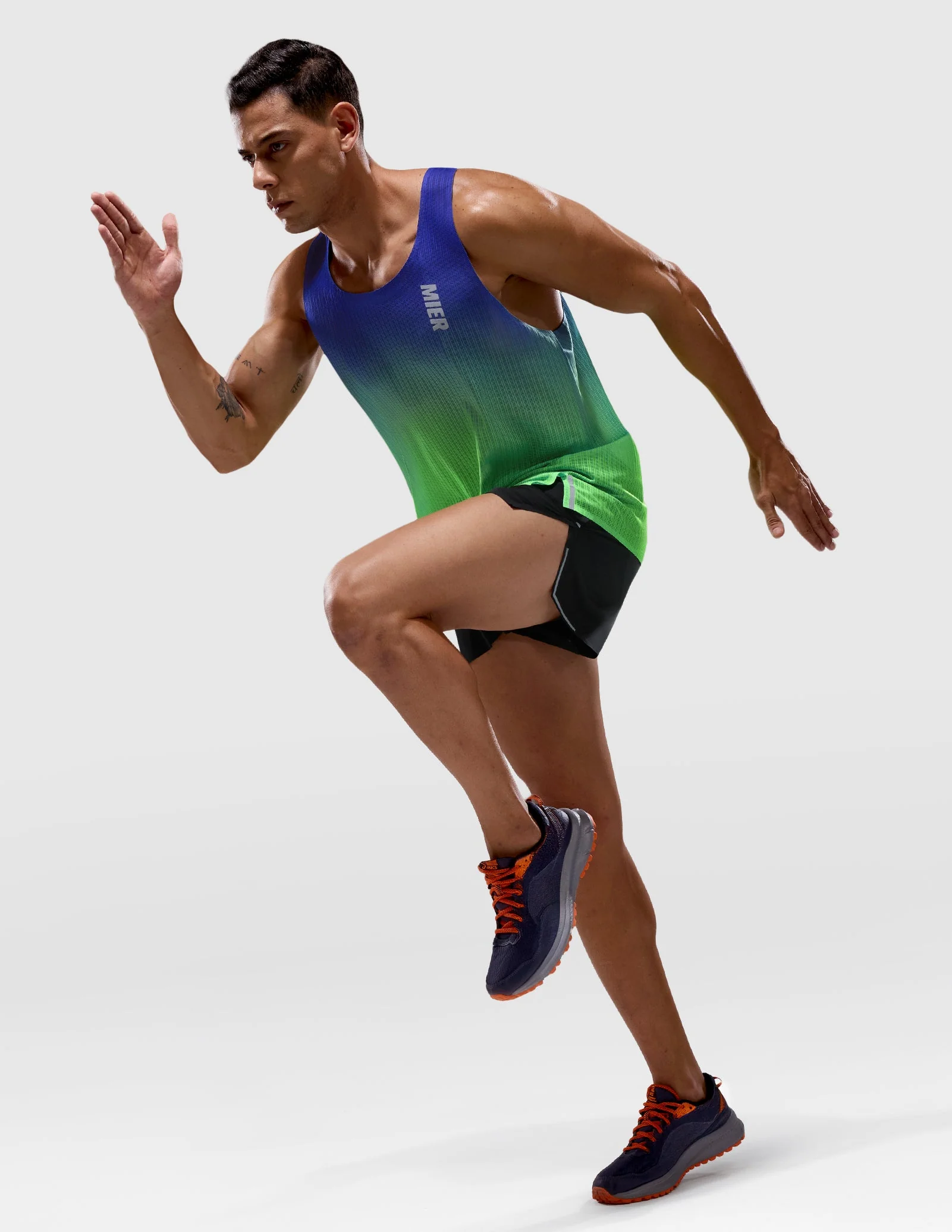 Limitless Men's Running Race Singlet - Image 34