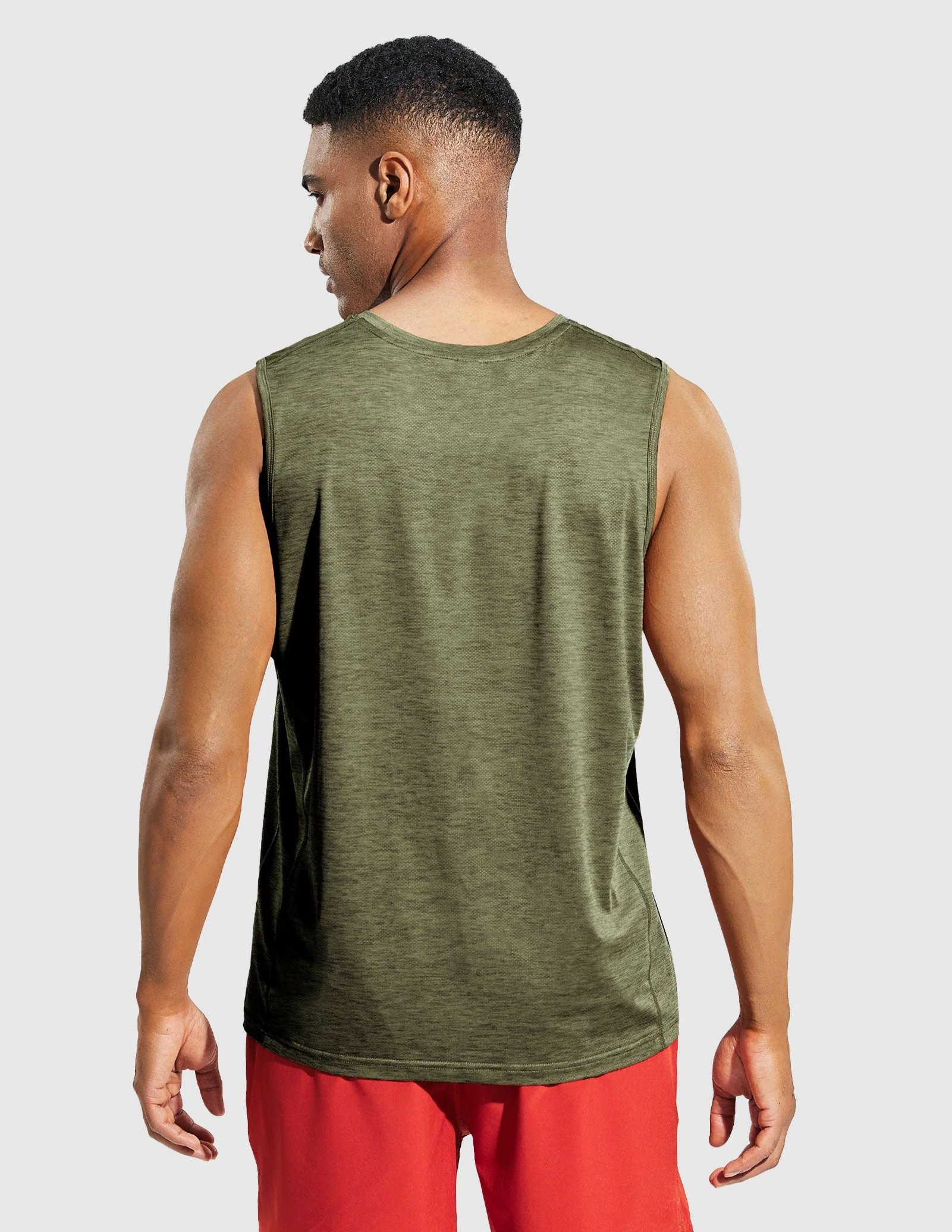 Men's Sleeveless Tee Shirt - Image 46