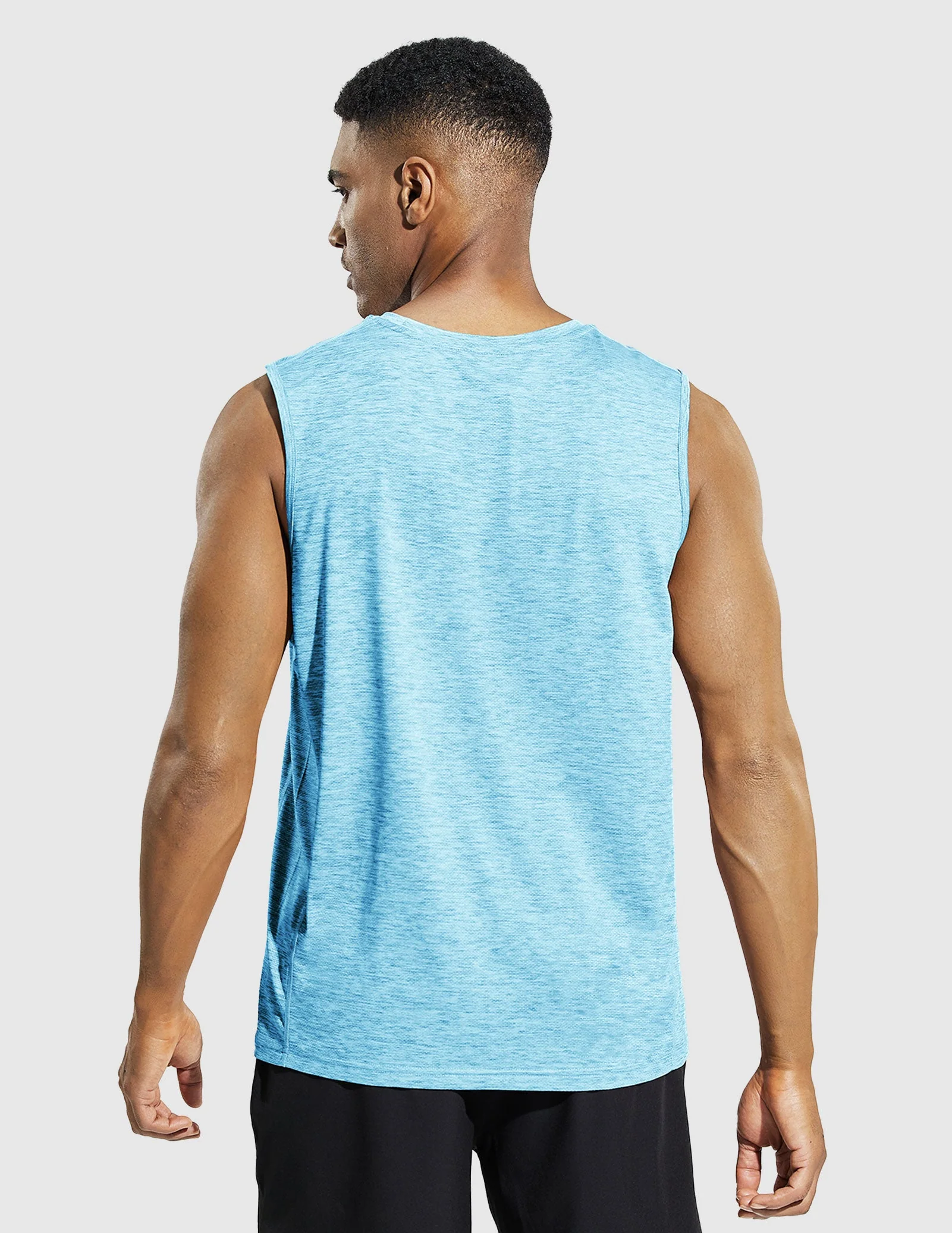 Men's Sleeveless Tee Shirt - Image 53