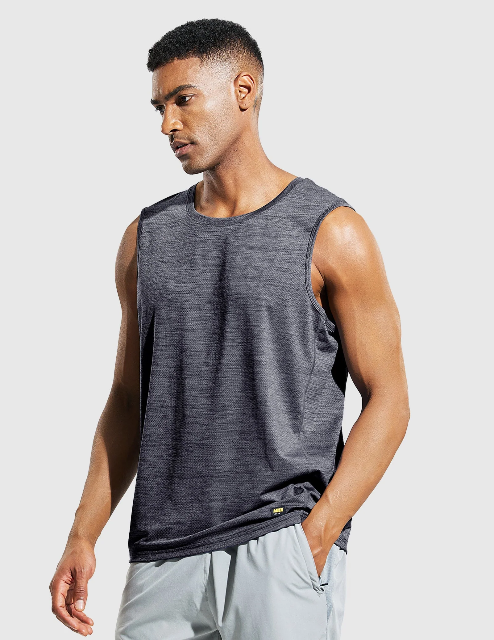 Men's Sleeveless Tee Shirt - Image 68