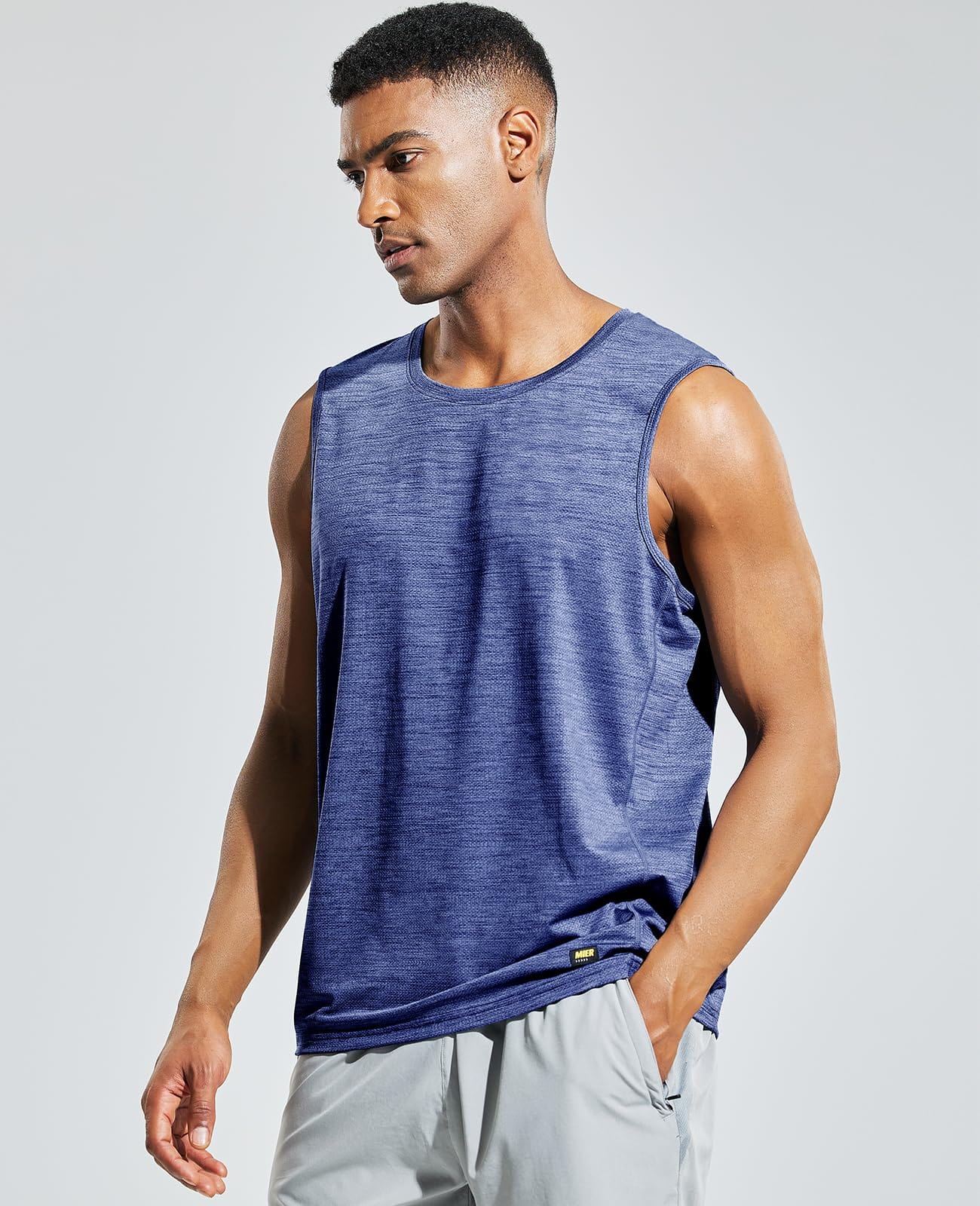Men's Sleeveless Tee Shirt - Image 9