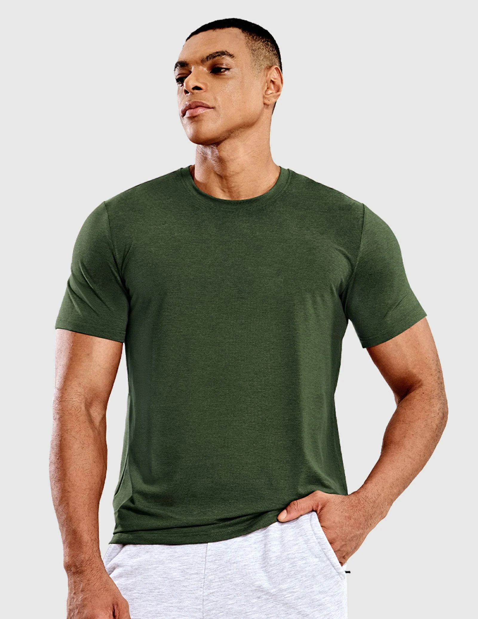 Men’s X-Sofort® Buttery Soft Short Sleeve Dry Fit Athletic T-Shirt - Image 26