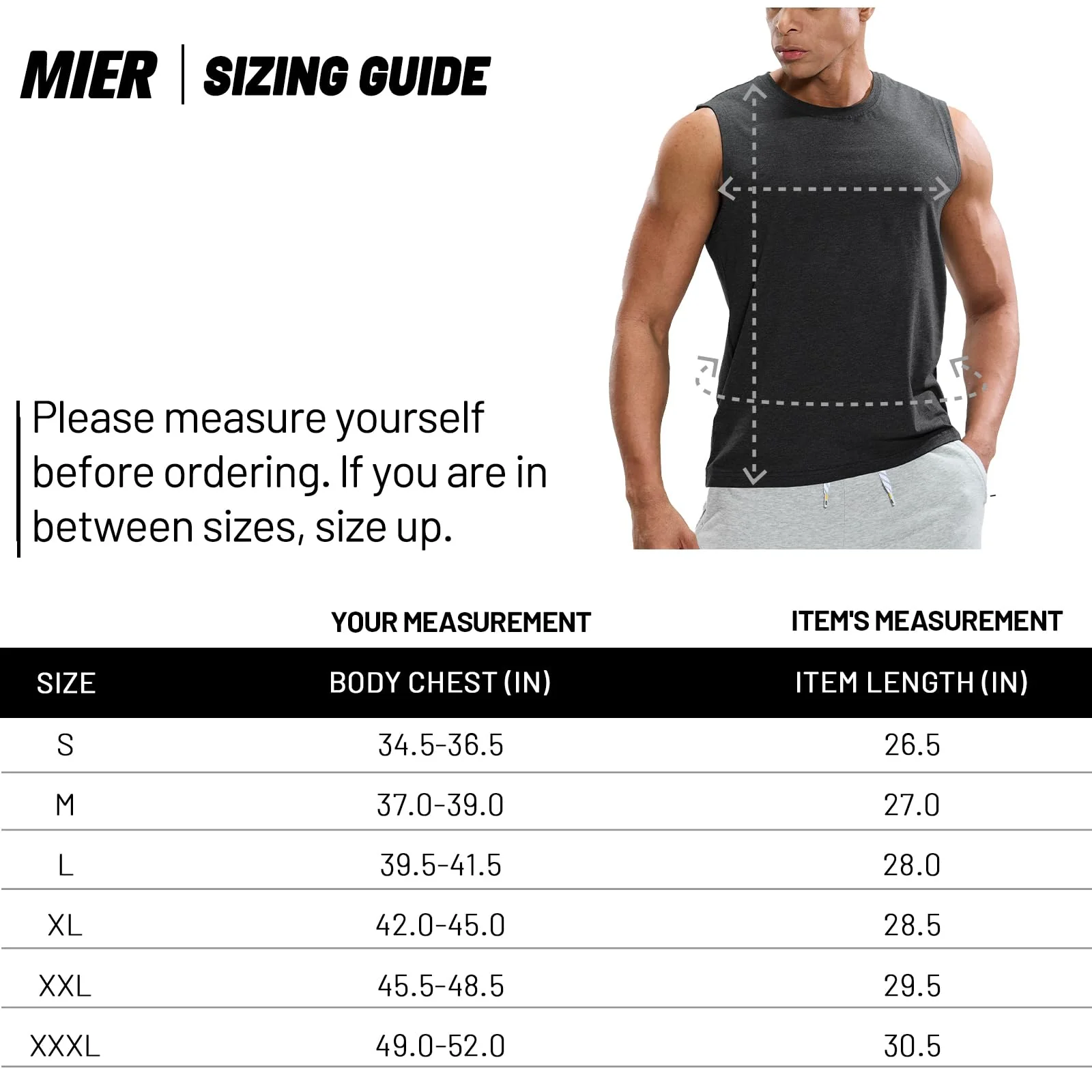 Men's Cotton Sleeveless Muscle Shirts - Image 10