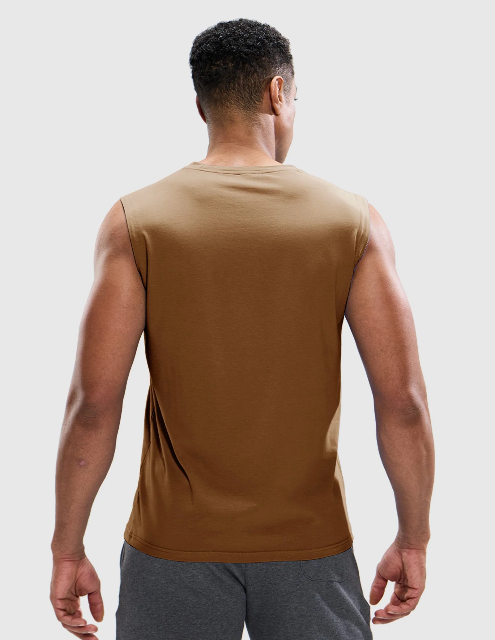 Men's Cotton Sleeveless Muscle Shirts - Image 101