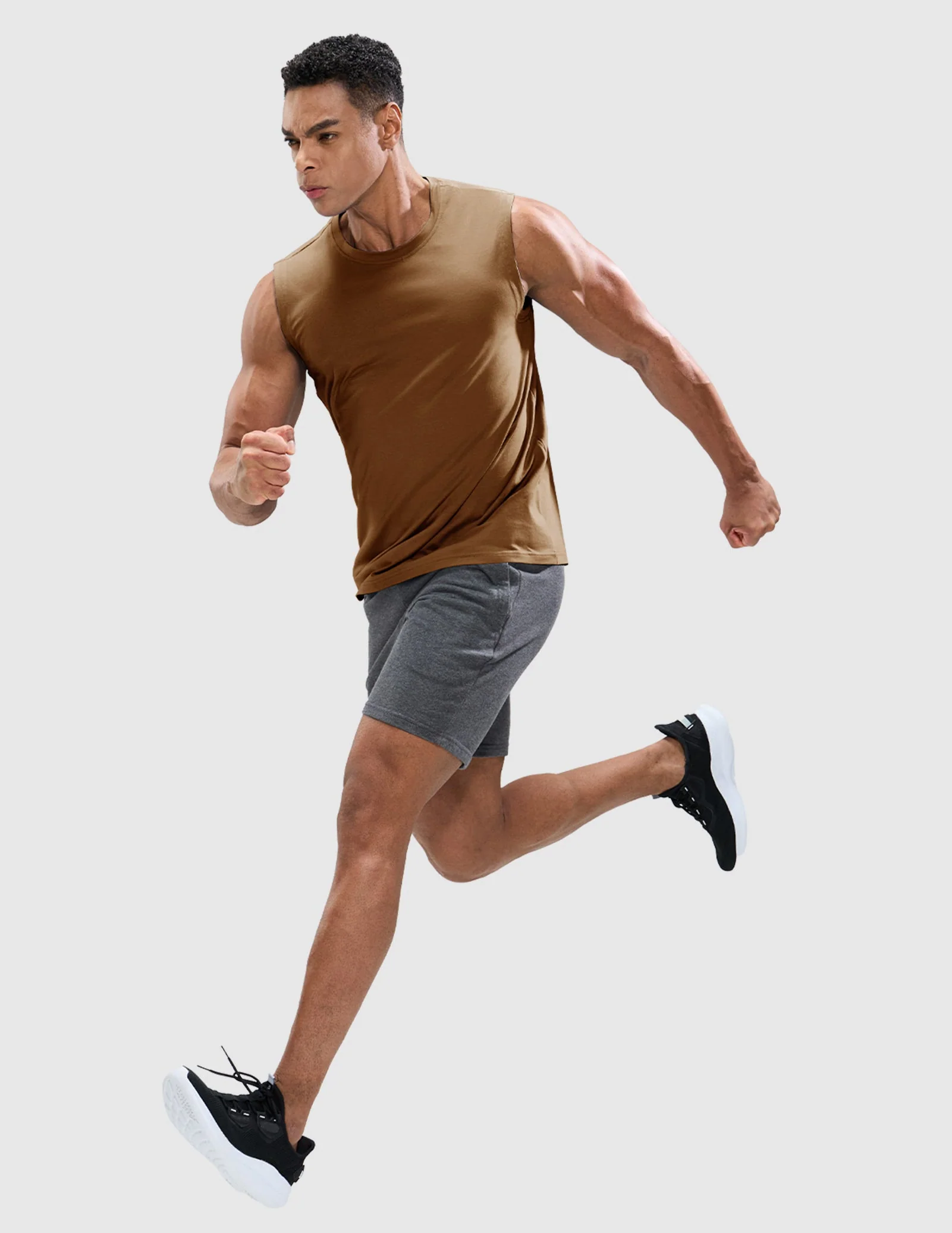 Men's Cotton Sleeveless Muscle Shirts - Image 102
