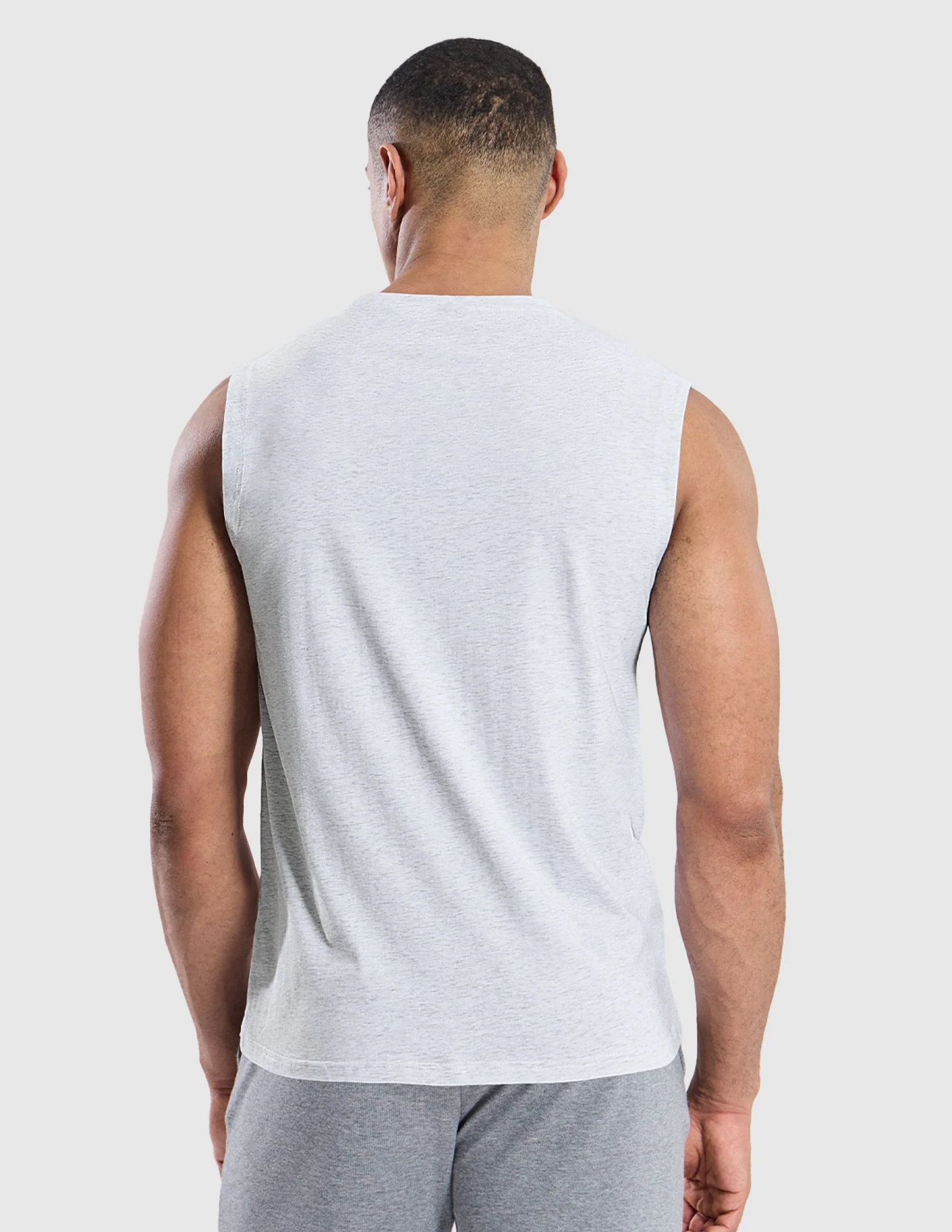 Men's Cotton Sleeveless Muscle Shirts - Image 18