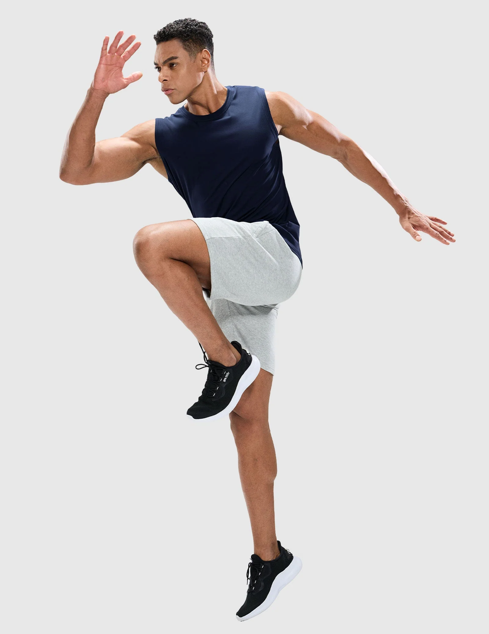 Men's Cotton Sleeveless Muscle Shirts - Image 23
