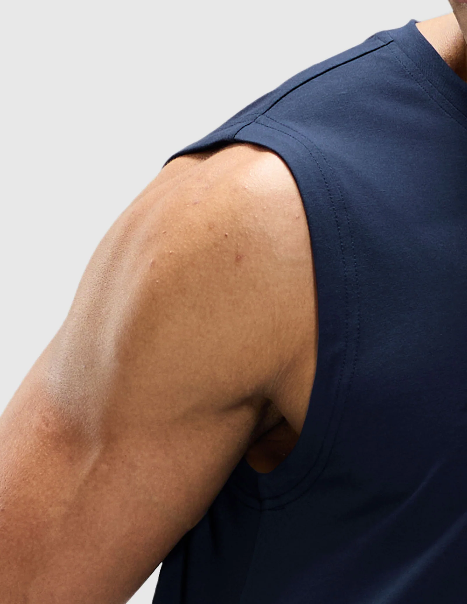 Men's Cotton Sleeveless Muscle Shirts - Image 24