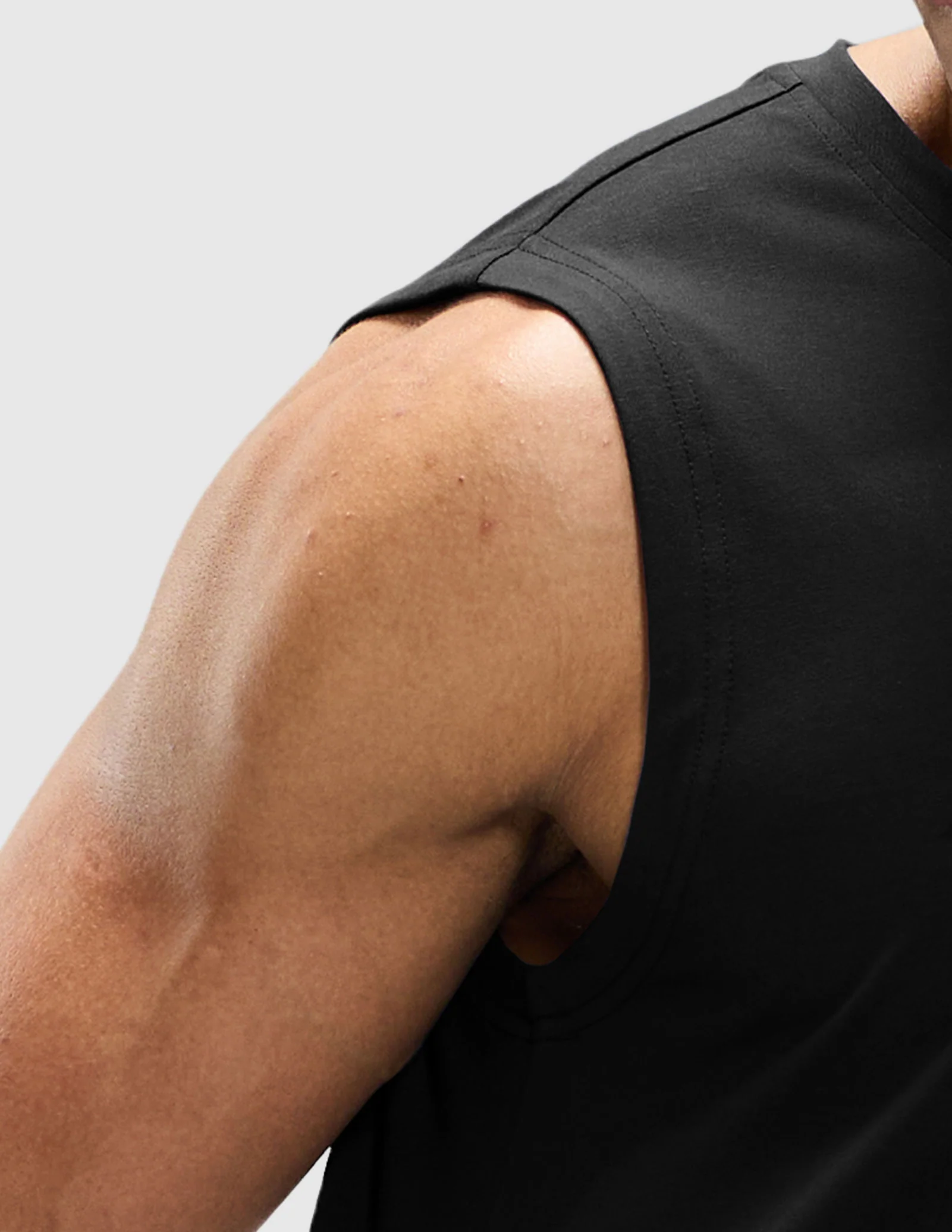 Men's Cotton Sleeveless Muscle Shirts - Image 36