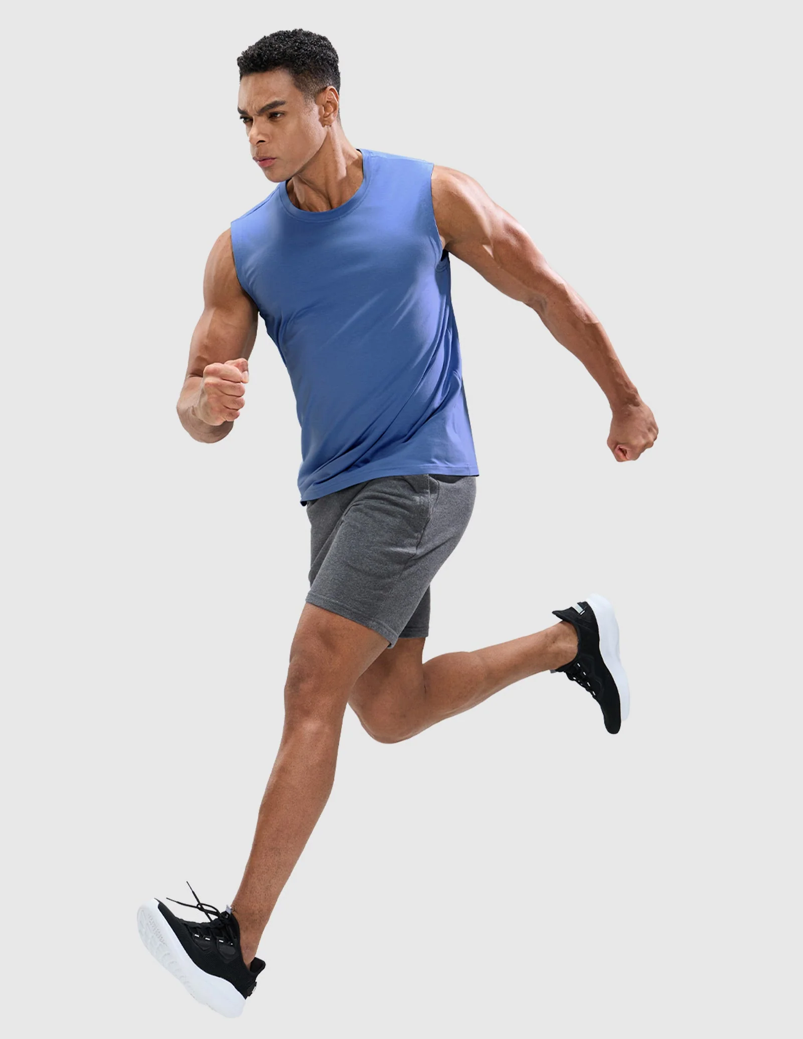 Men's Cotton Sleeveless Muscle Shirts - Image 53