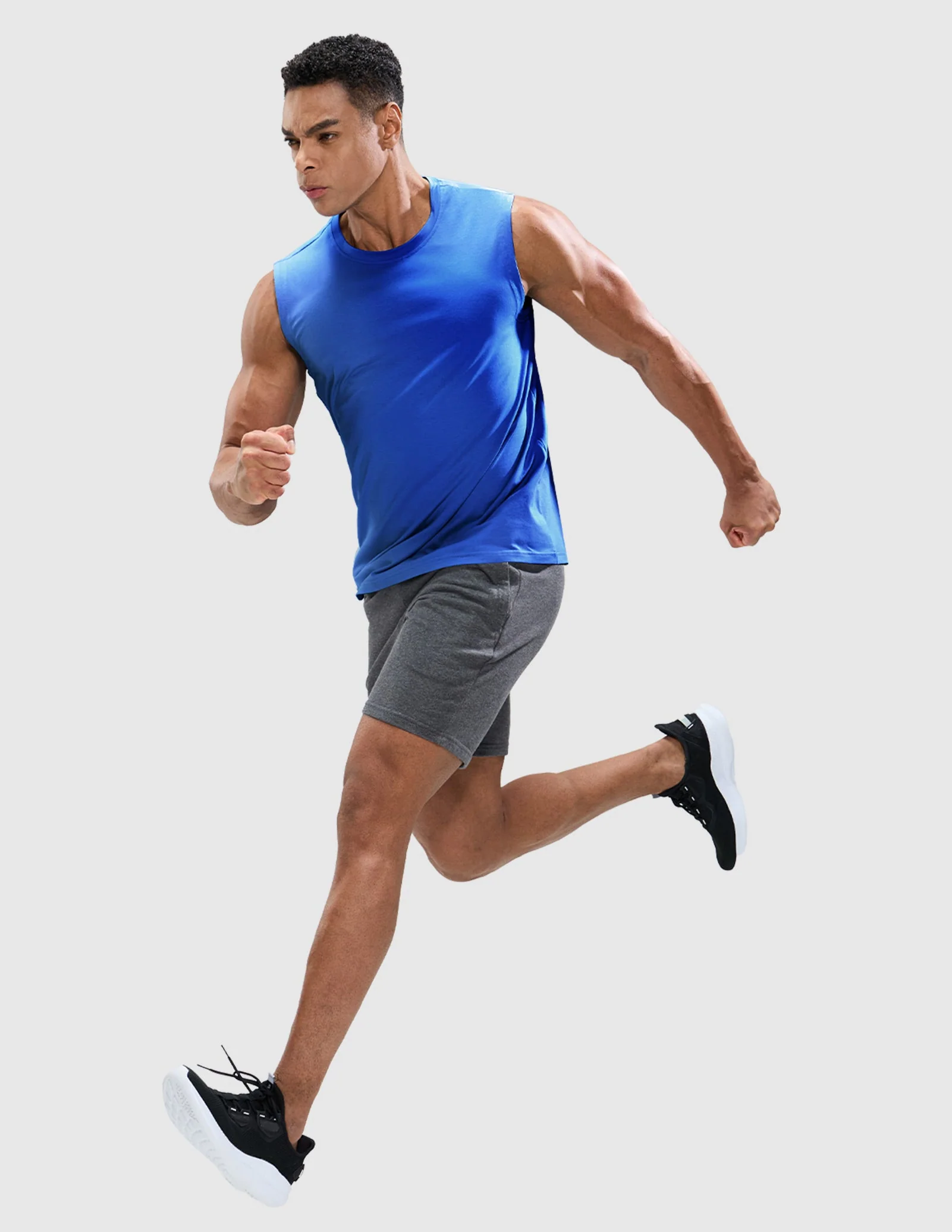 Men's Cotton Sleeveless Muscle Shirts - Image 64