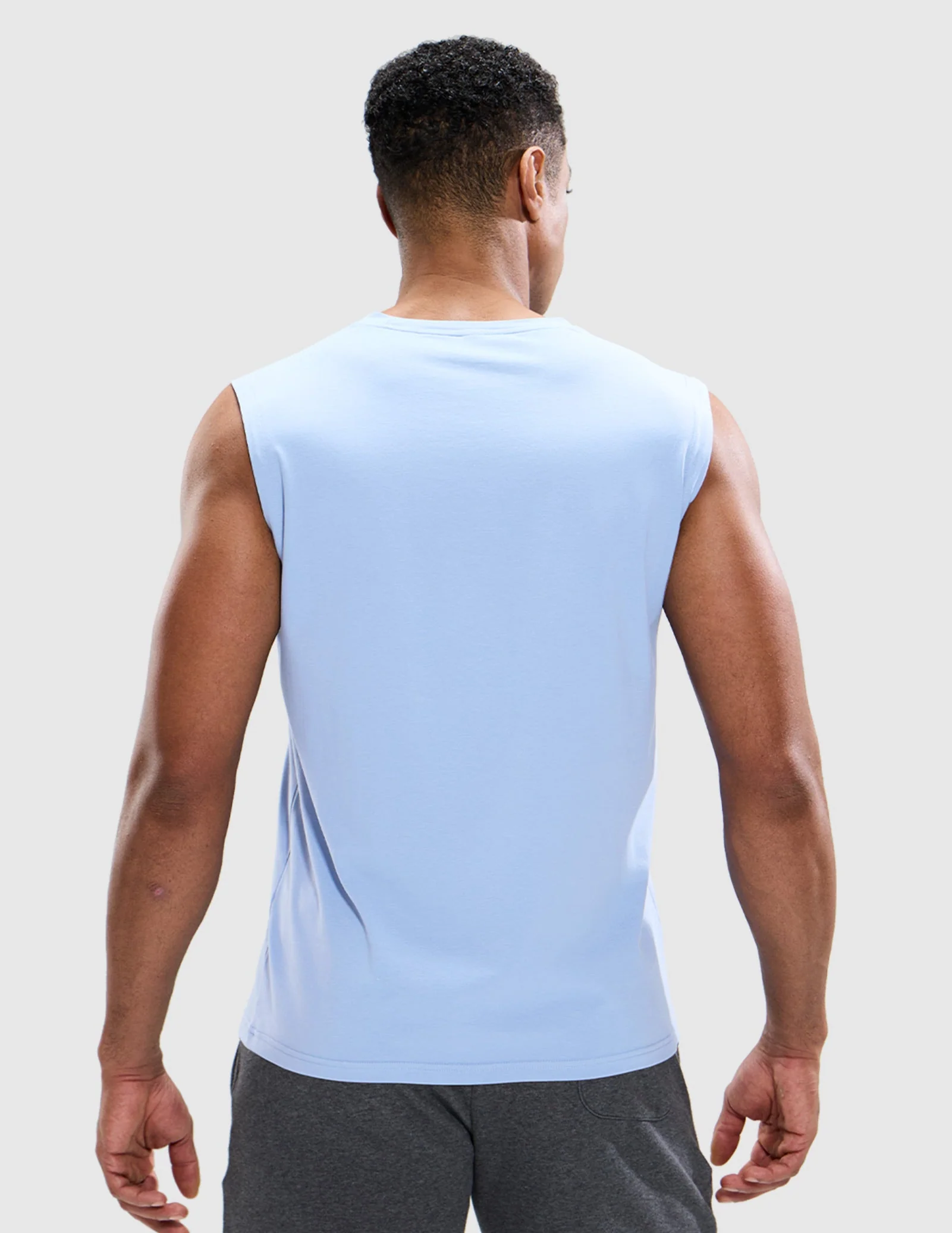 Men's Cotton Sleeveless Muscle Shirts - Image 70
