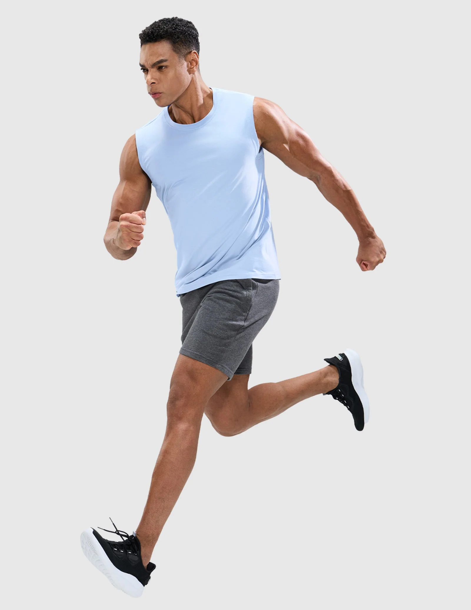 Men's Cotton Sleeveless Muscle Shirts - Image 71