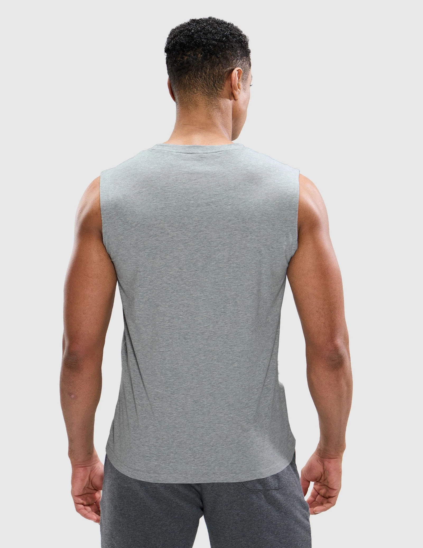 Men's Cotton Sleeveless Muscle Shirts - Image 76