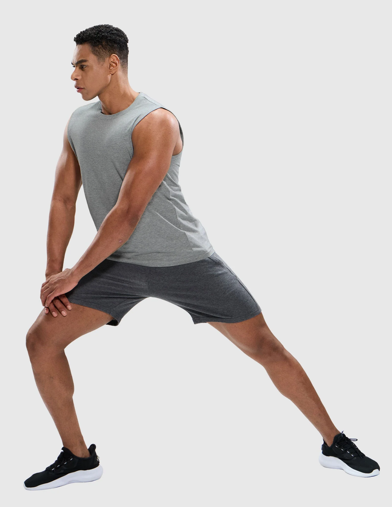 Men's Cotton Sleeveless Muscle Shirts - Image 77