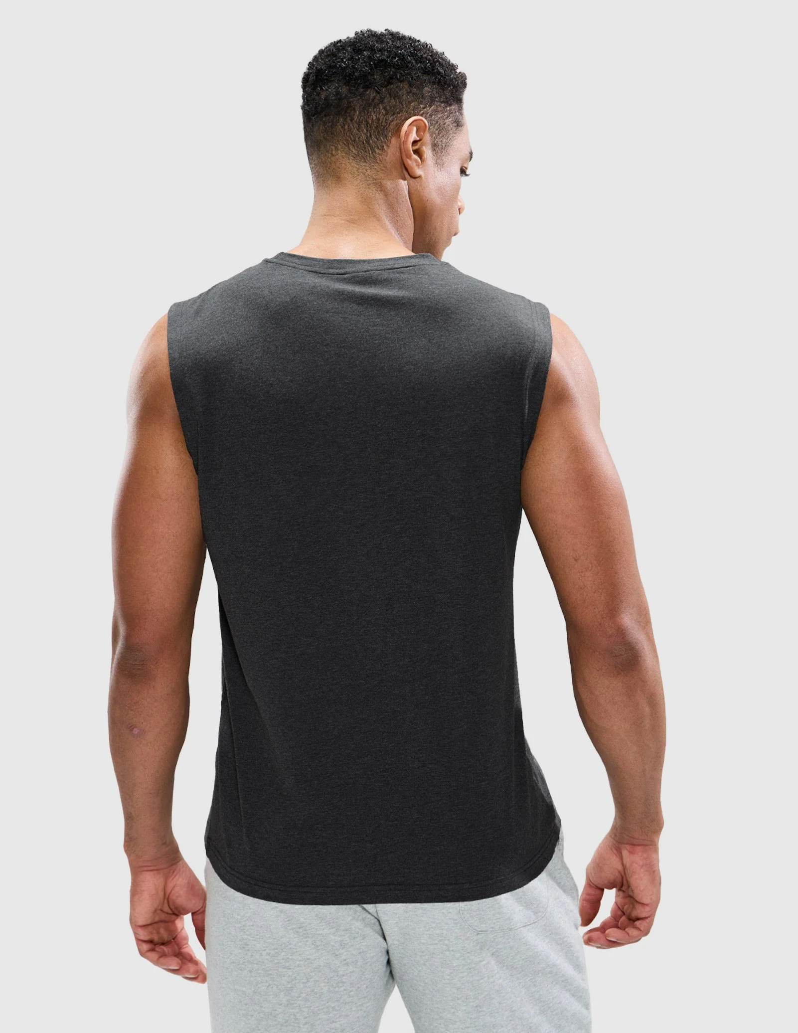 Men's Cotton Sleeveless Muscle Shirts - Image 83