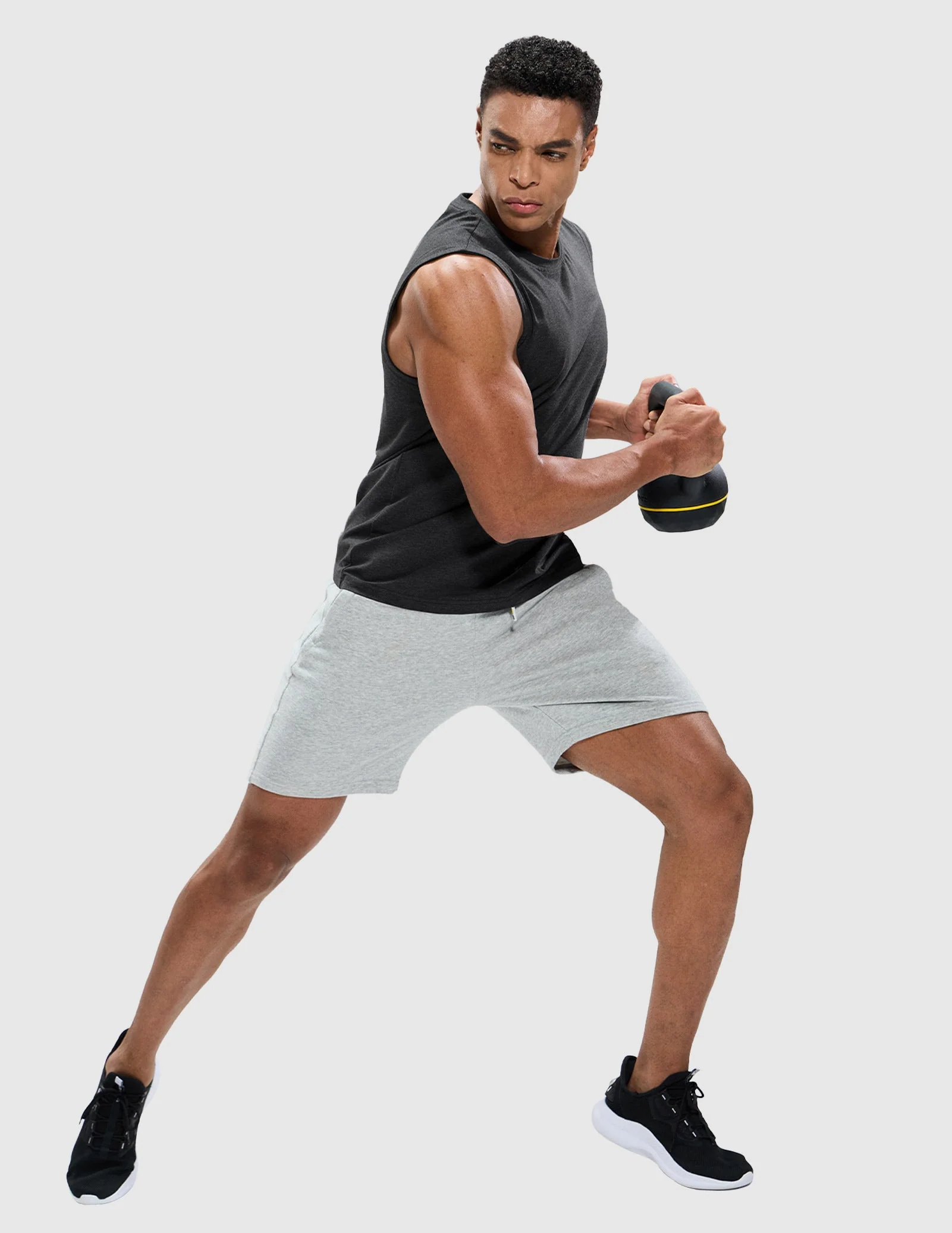 Men's Cotton Sleeveless Muscle Shirts - Image 84