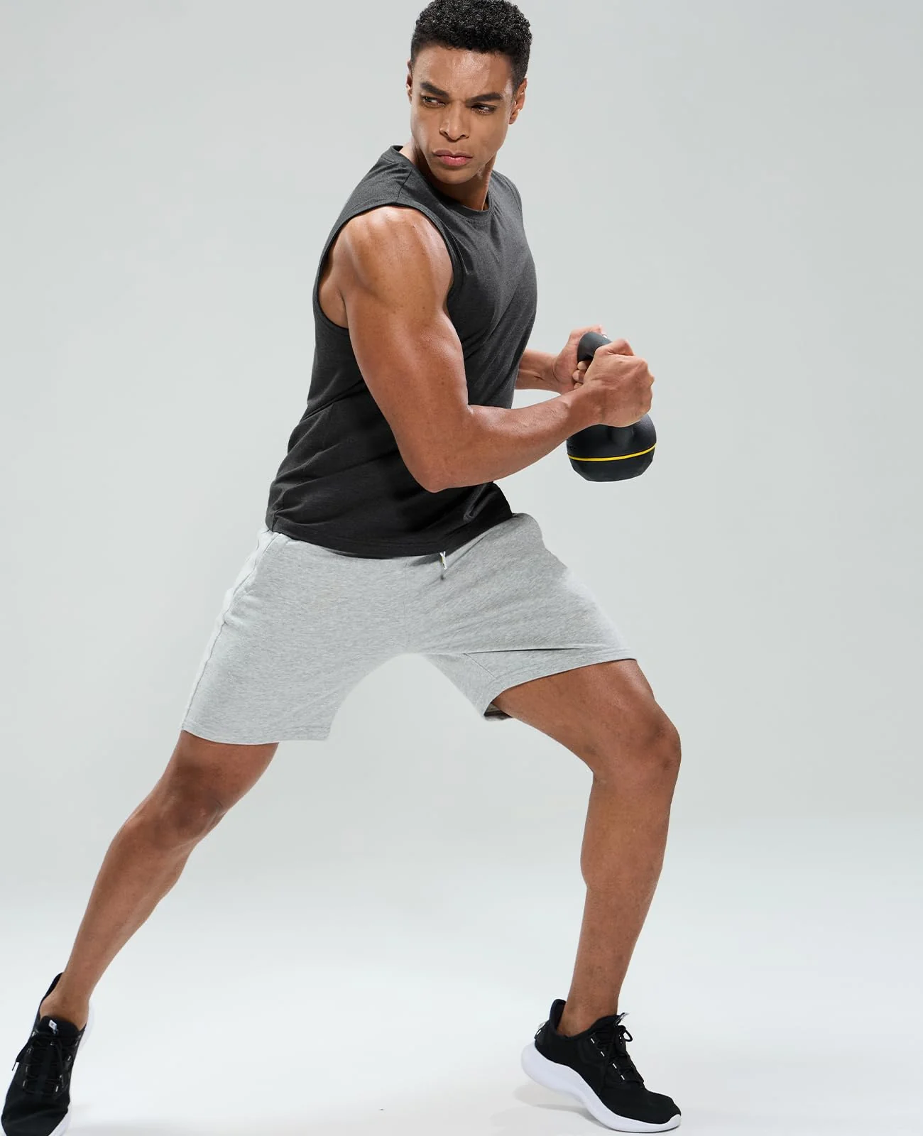 Men's Cotton Sleeveless Muscle Shirts - Image 9
