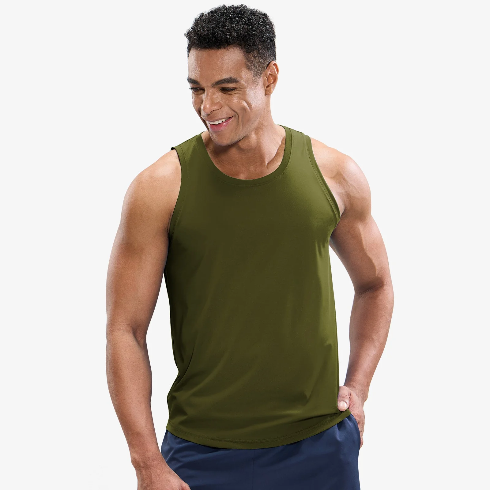 Men's BreezeRun Tank - Image 10