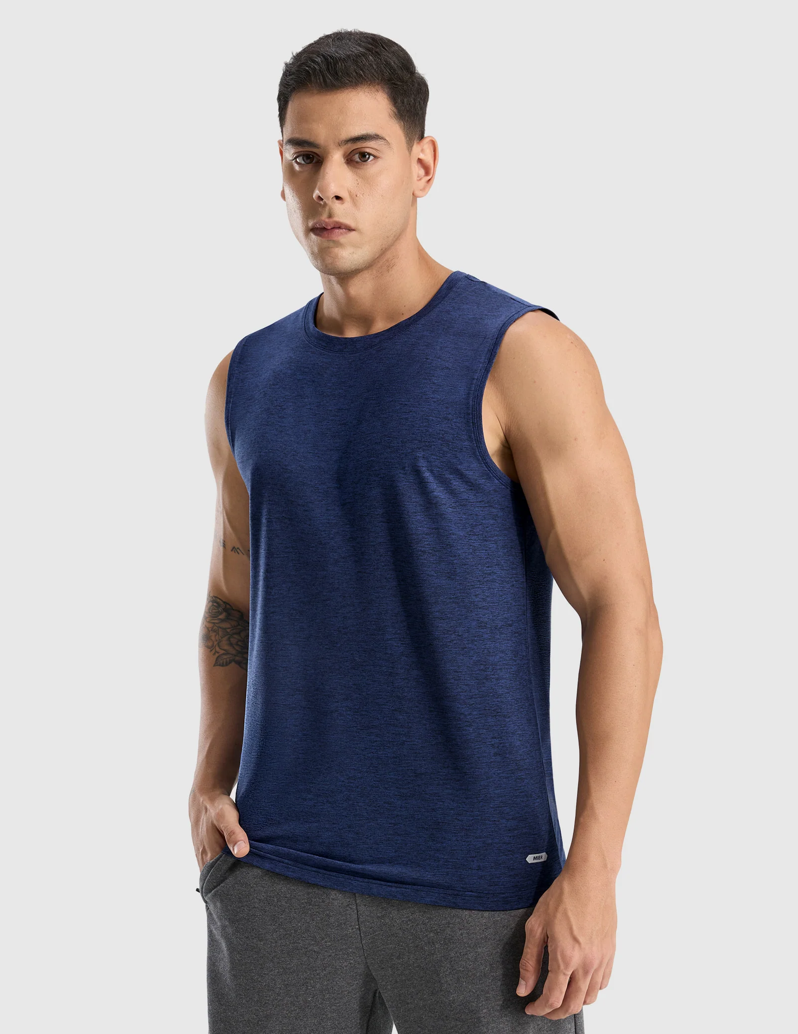 Men's X-Sofort® Ultra-Soft Peached Performance Muscle Tank - Image 14