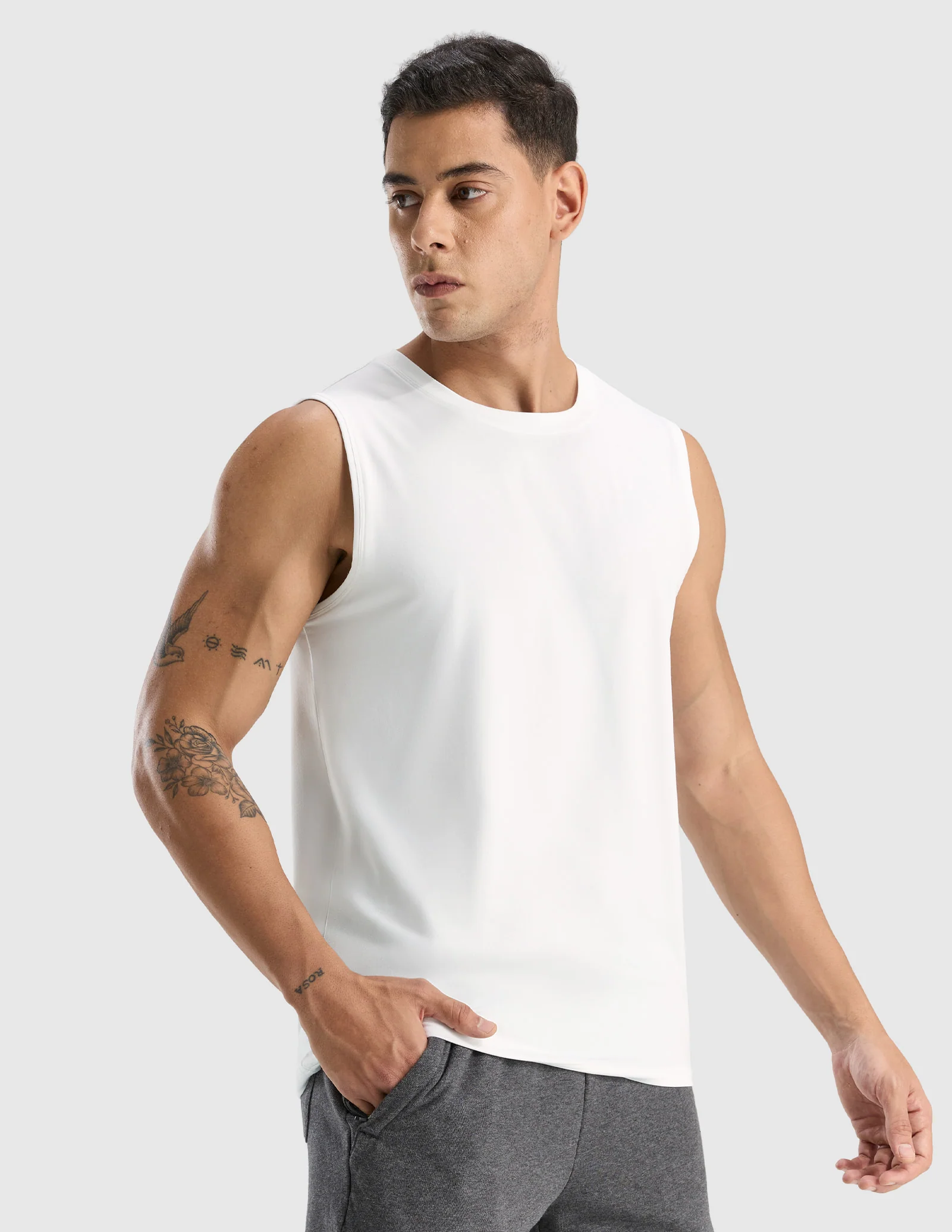 Men's X-Sofort® Ultra-Soft Peached Performance Muscle Tank - Image 26