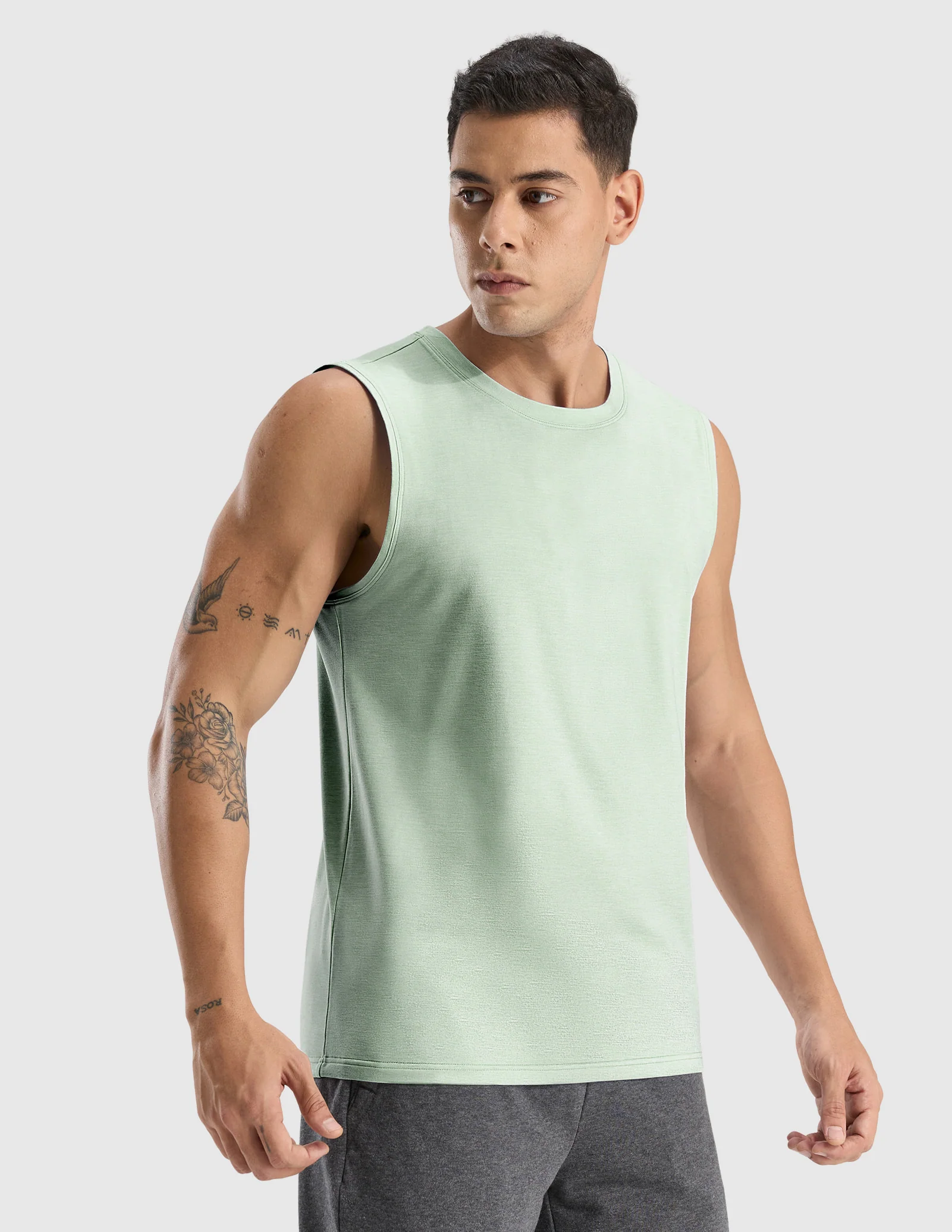 Men's X-Sofort® Ultra-Soft Peached Performance Muscle Tank - Image 38