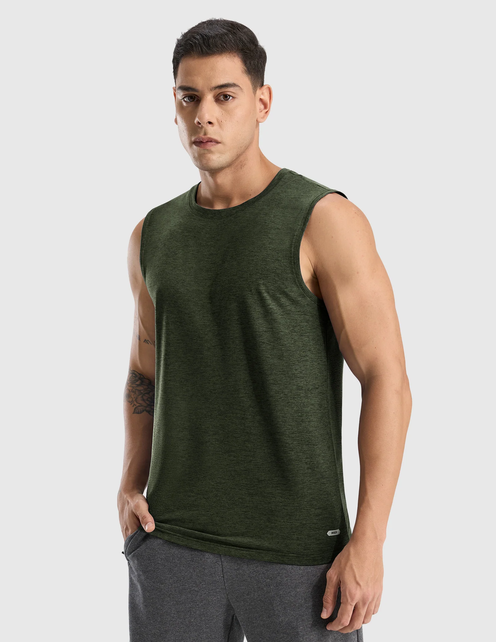 Men's X-Sofort® Ultra-Soft Peached Performance Muscle Tank - Image 8