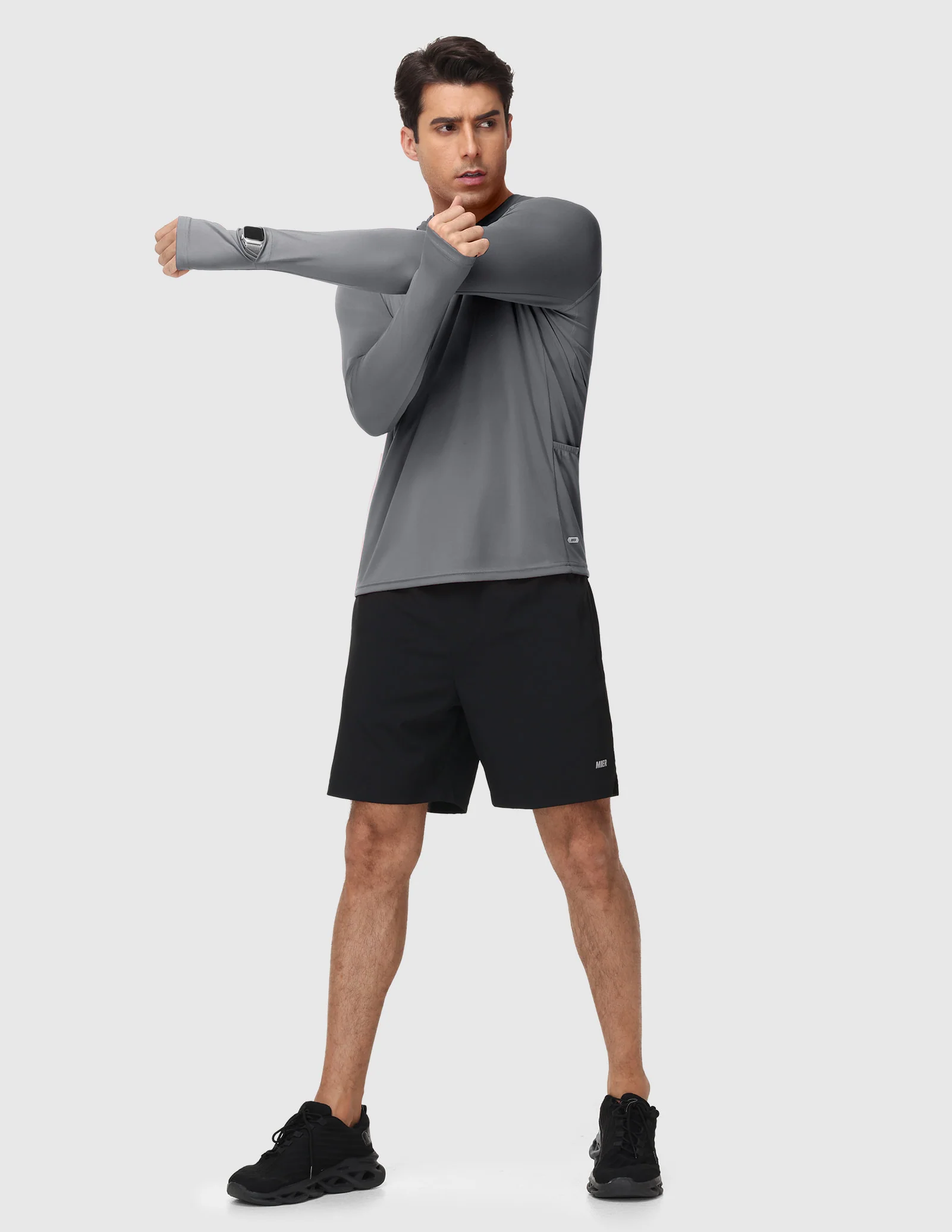 Men's TempoCool UPF 50+ Performance Long Sleeve Hoodie - Image 13