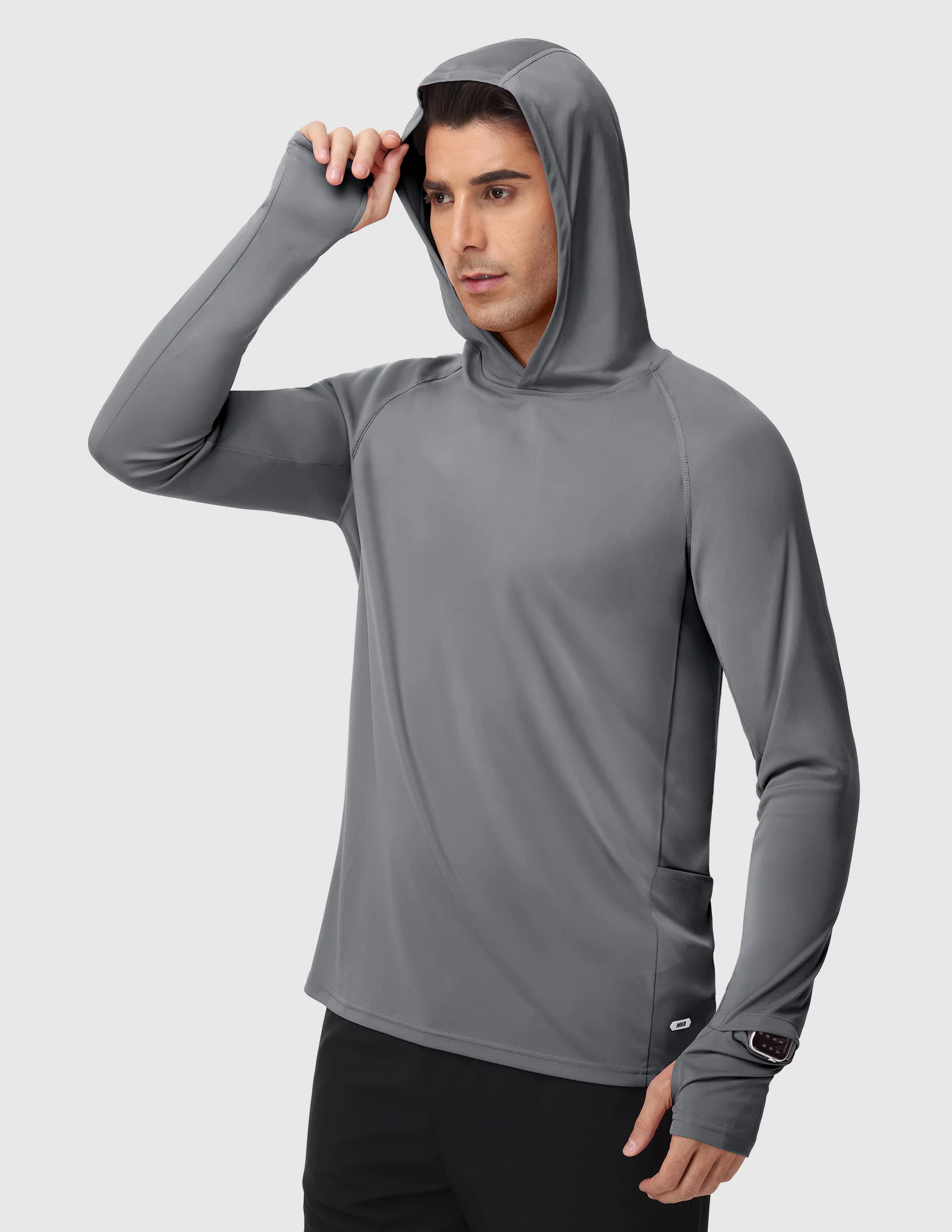 Men's TempoCool UPF 50+ Performance Long Sleeve Hoodie - Image 15