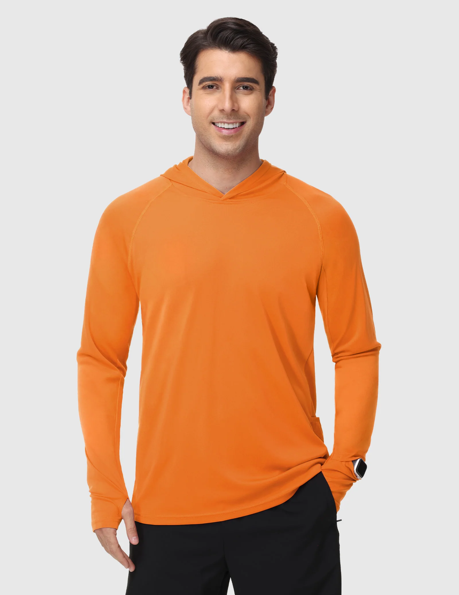 Men's TempoCool UPF 50+ Performance Long Sleeve Hoodie - Image 19