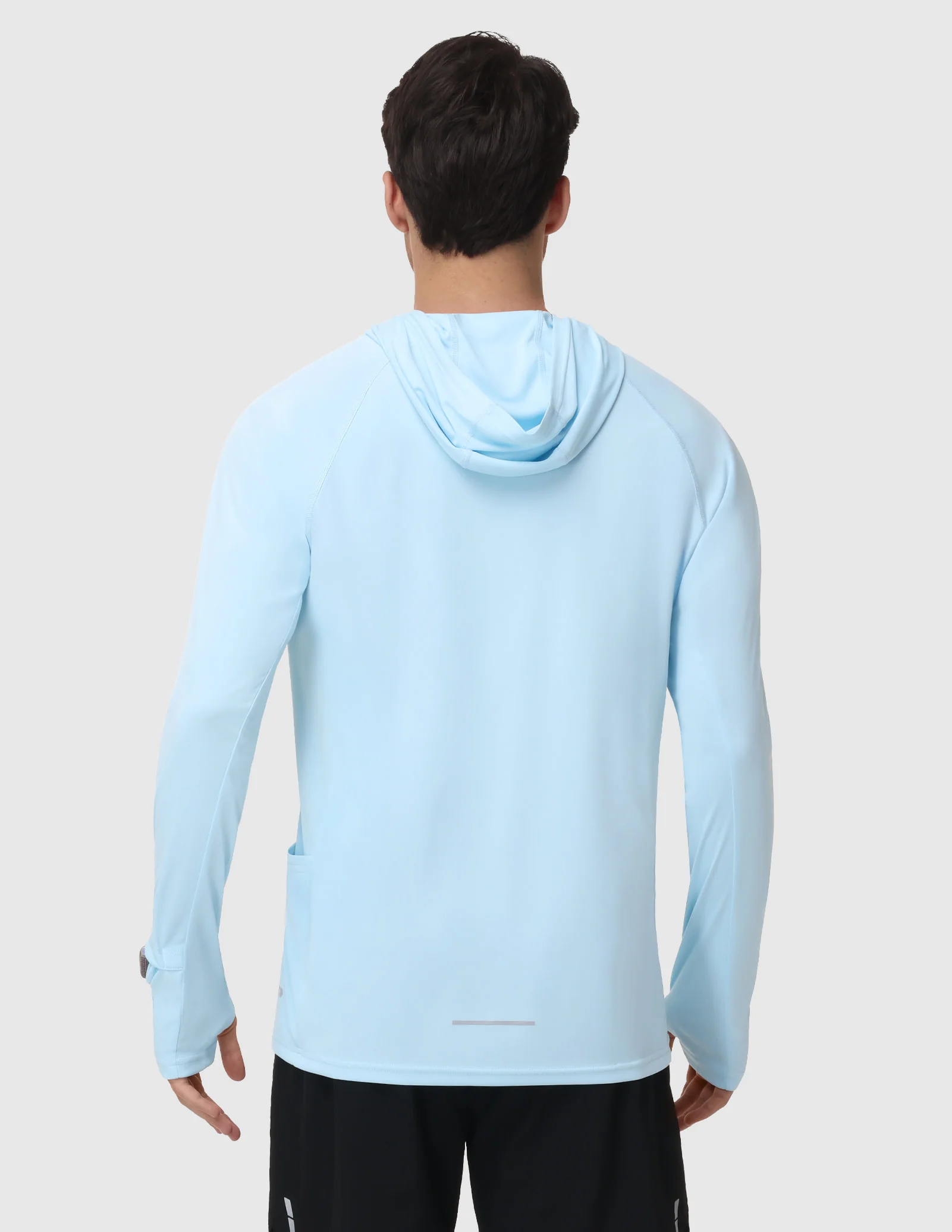 Men's TempoCool UPF 50+ Performance Long Sleeve Hoodie - Image 3