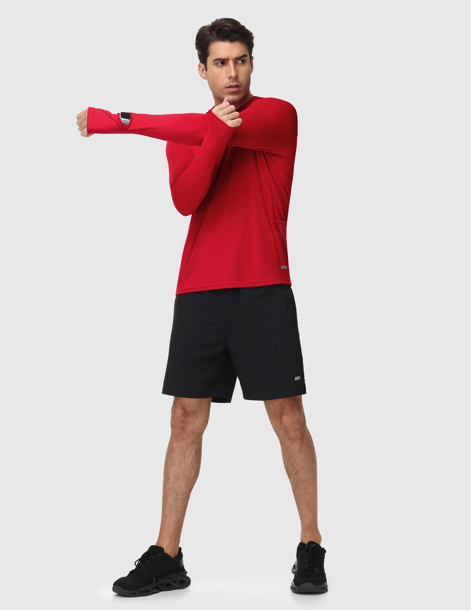 Men's TempoCool UPF 50+ Performance Long Sleeve Hoodie - Image 35