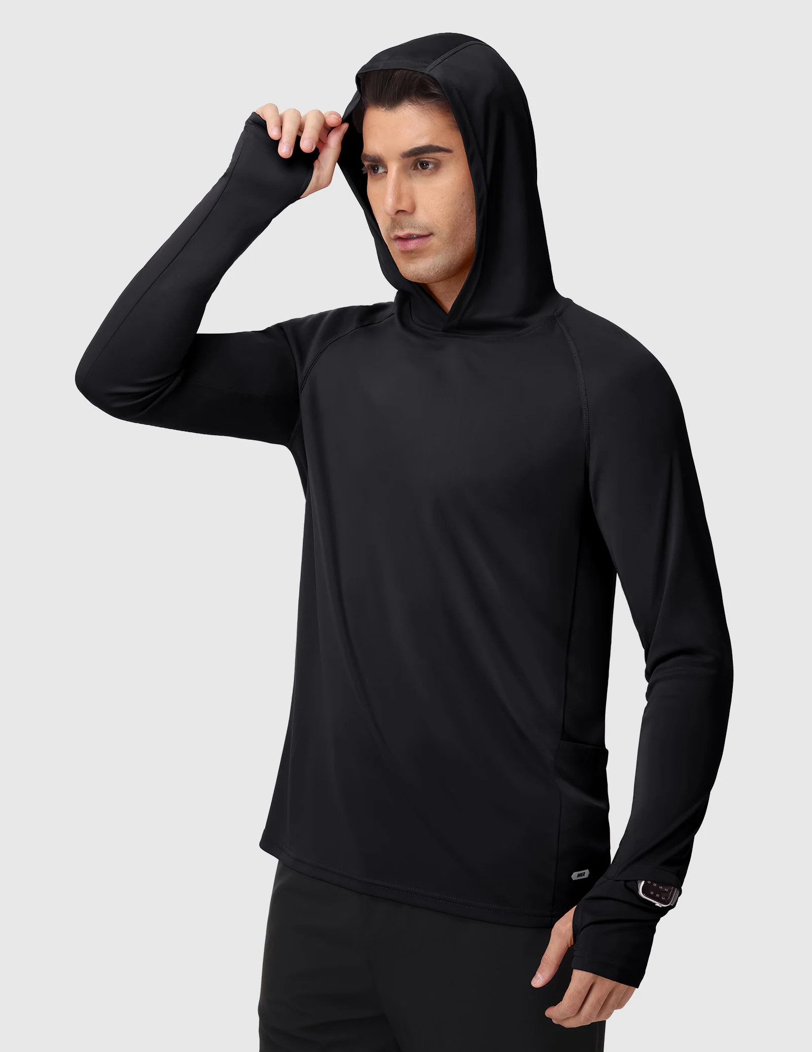 Men's TempoCool UPF 50+ Performance Long Sleeve Hoodie - Image 37
