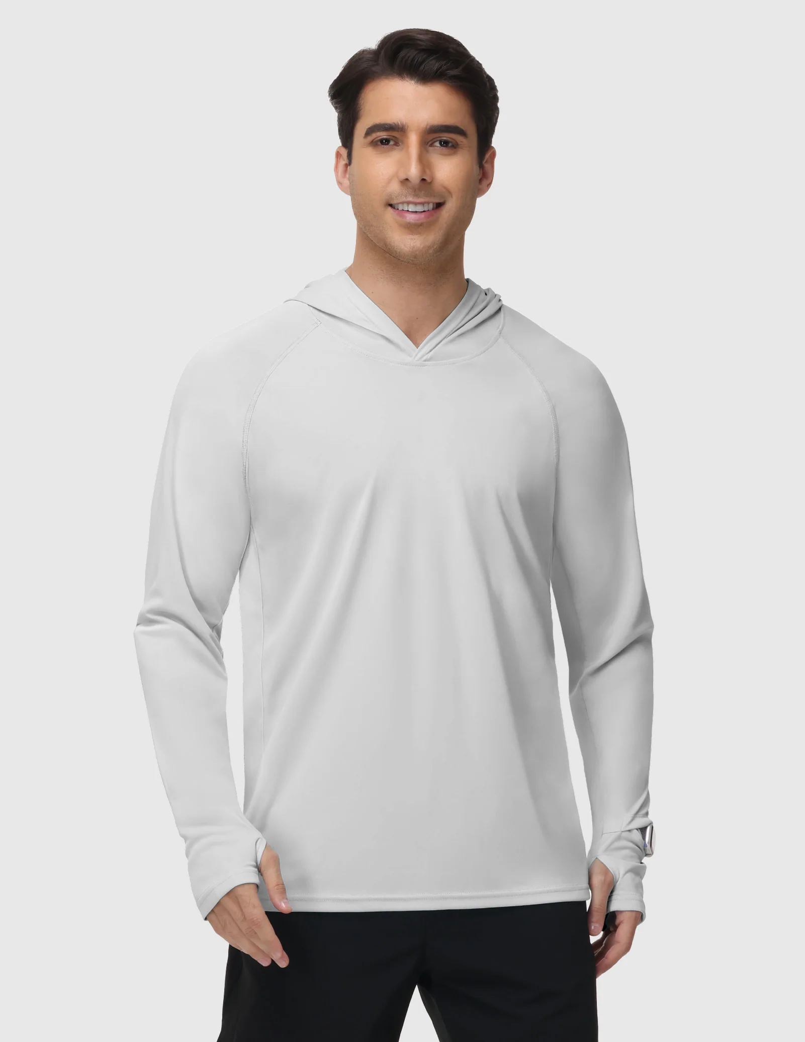 Men's TempoCool UPF 50+ Performance Long Sleeve Hoodie - Image 7