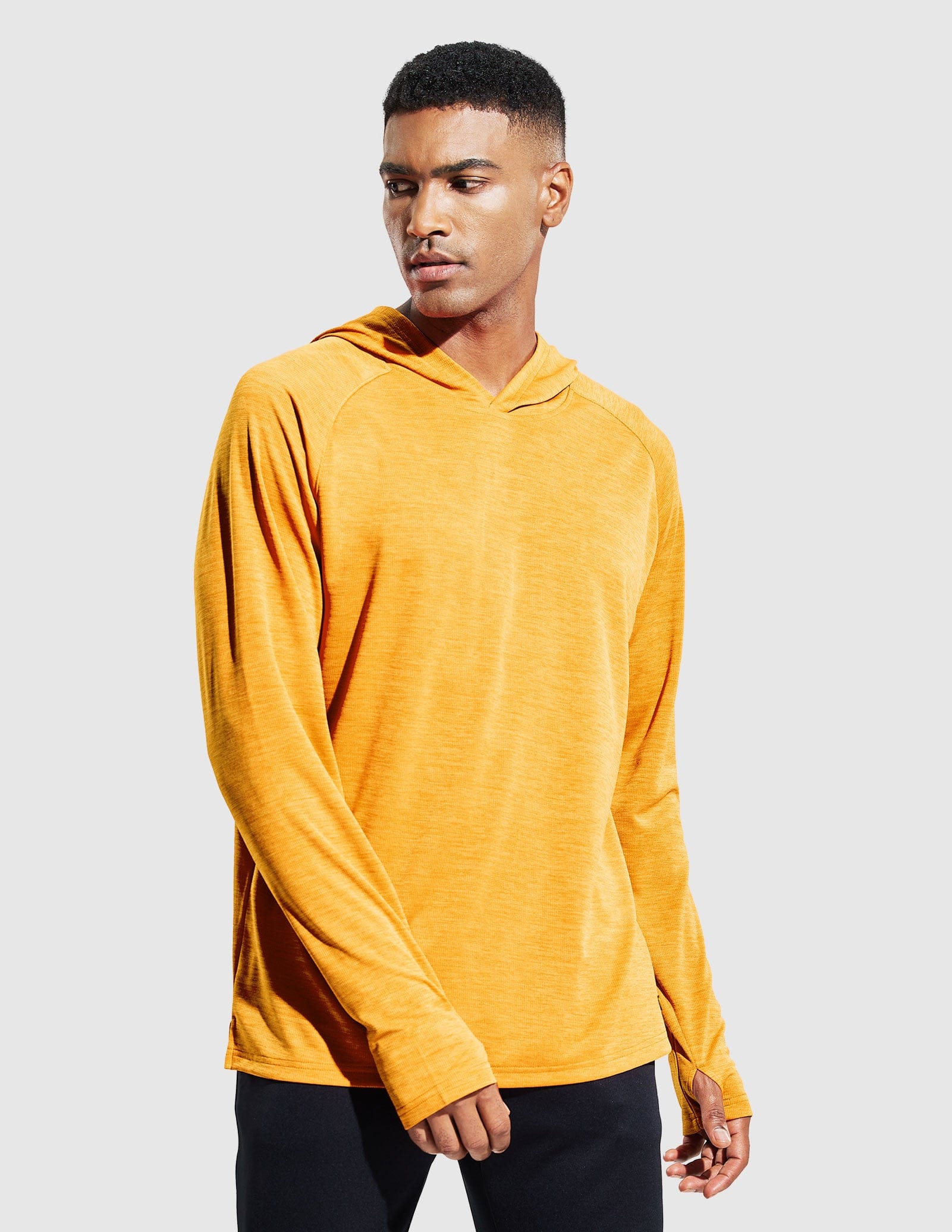 Men's PaceGuard Lightweight Hoodie Long Sleeve Shirt - Image 14