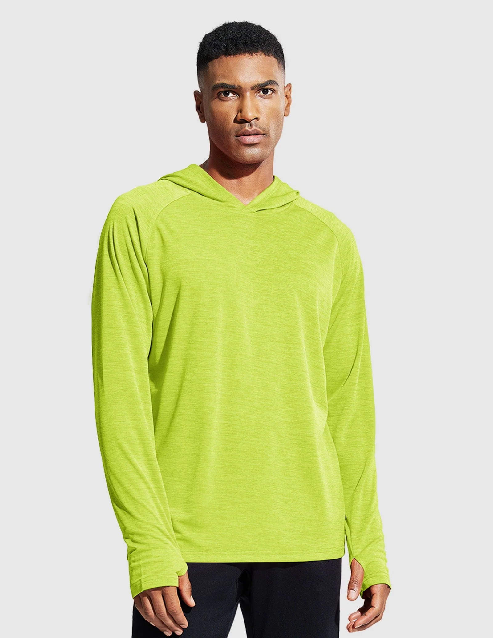Men's PaceGuard Lightweight Hoodie Long Sleeve Shirt - Image 17