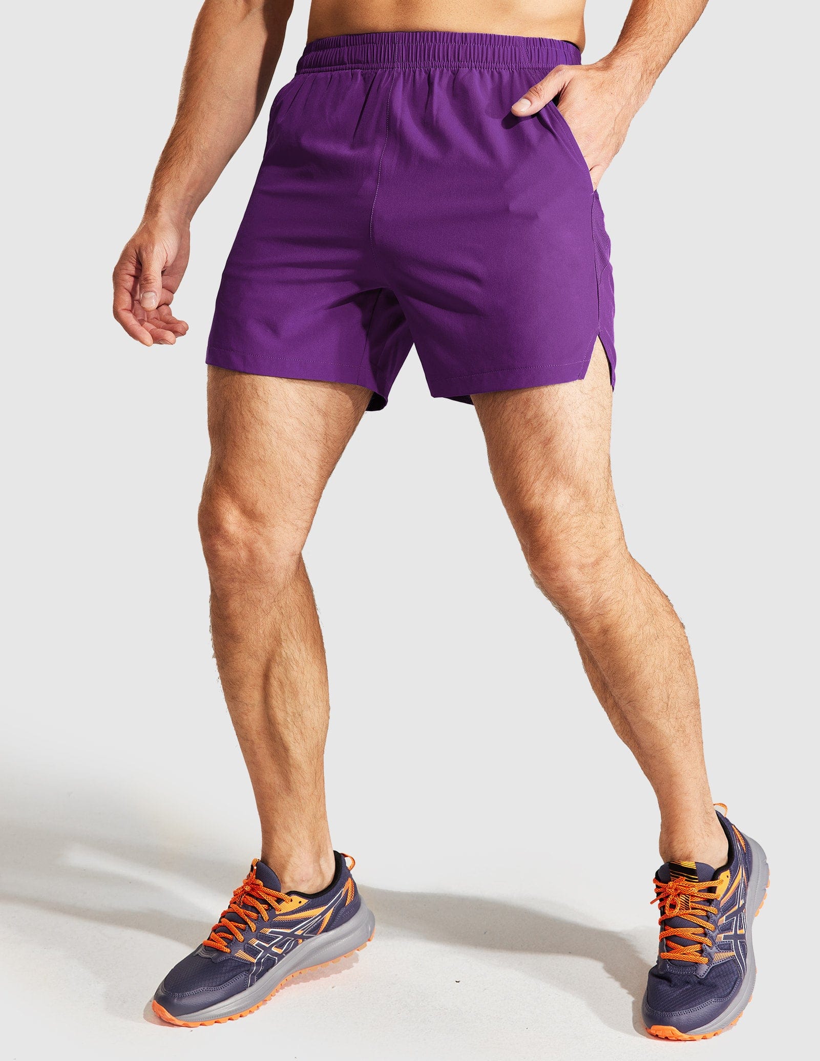 Men's PaceLite Split Shorts 5" - Image 14
