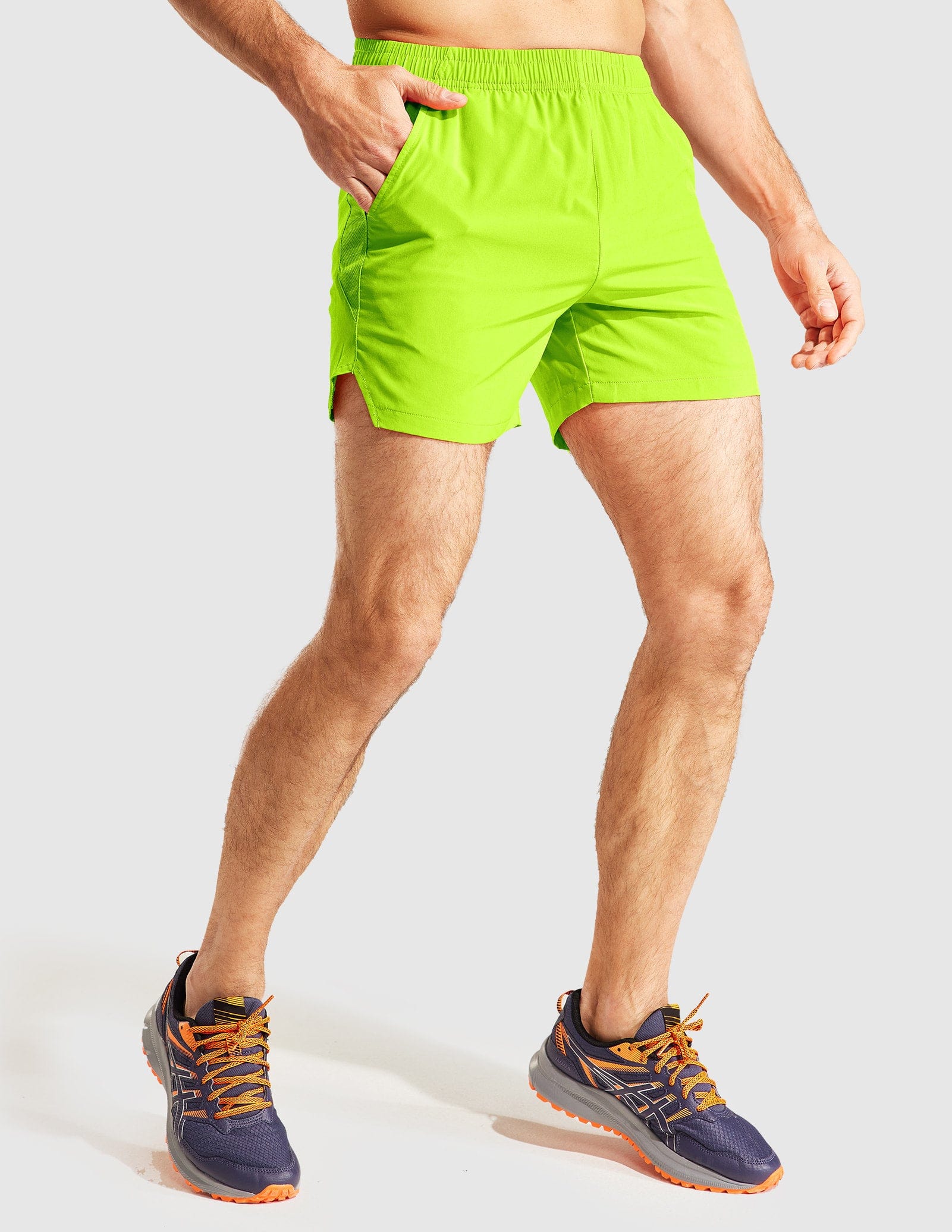 Men's PaceLite Split Shorts 5" - Image 20