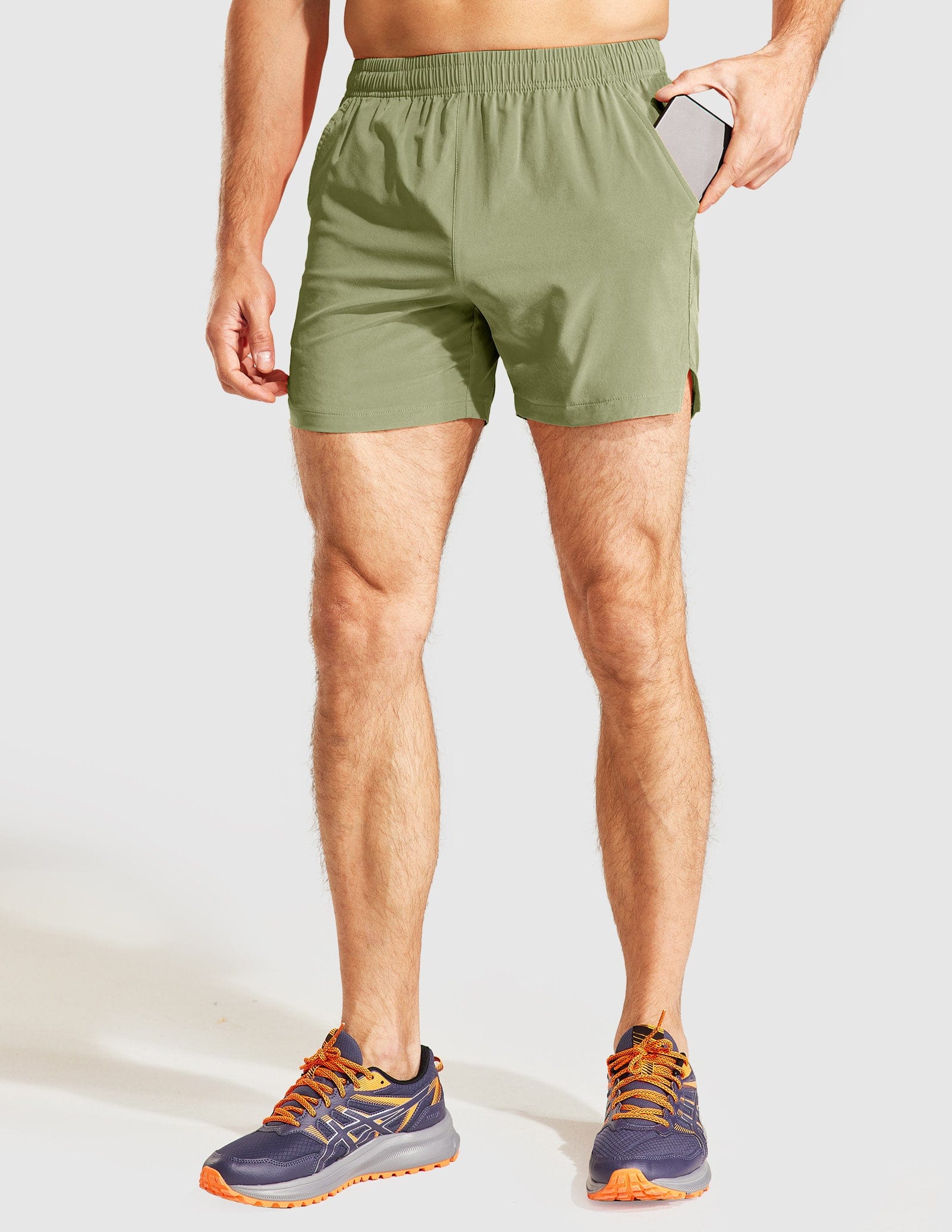 Men's PaceLite Split Shorts 5" - Image 35
