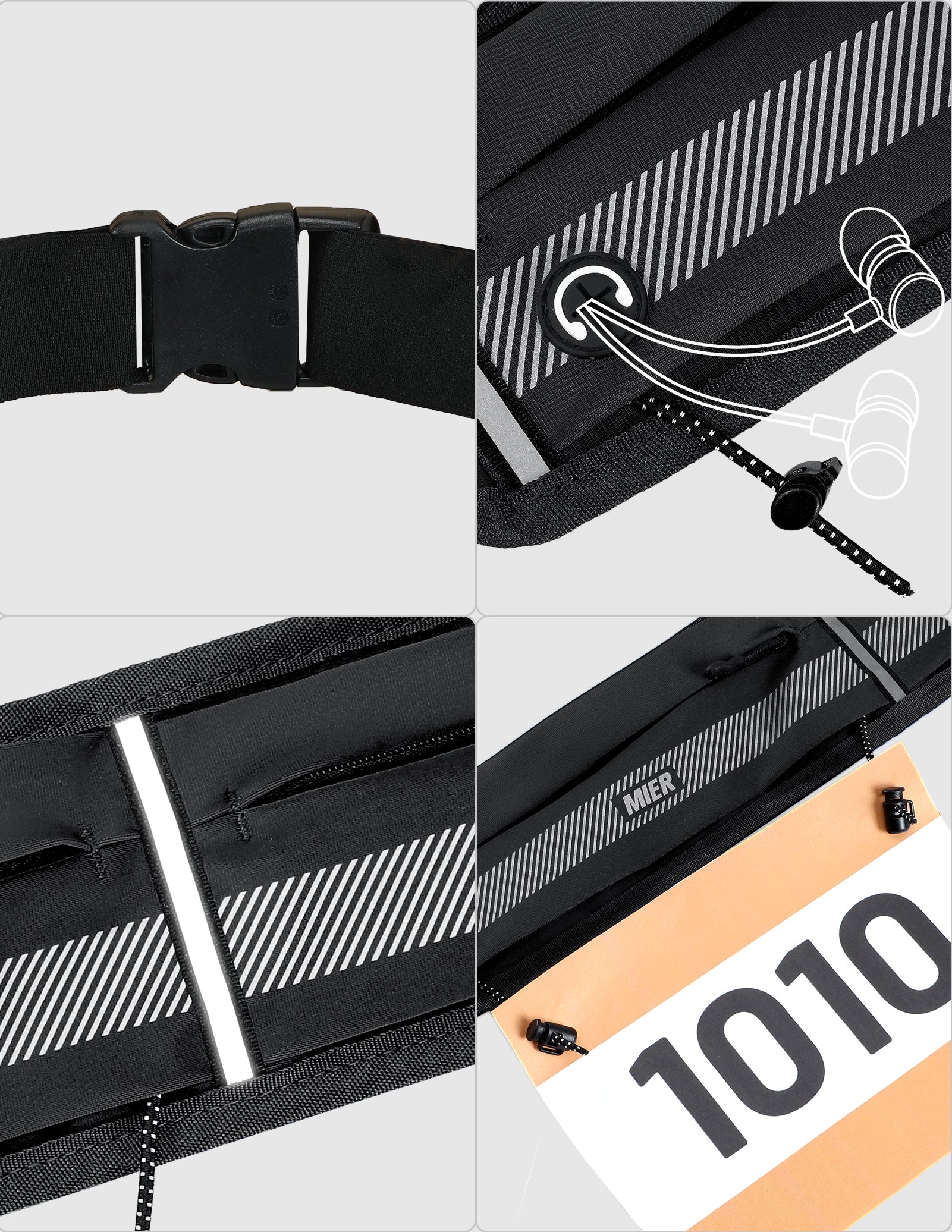 Zipper Running Belt Unisex - Image 12