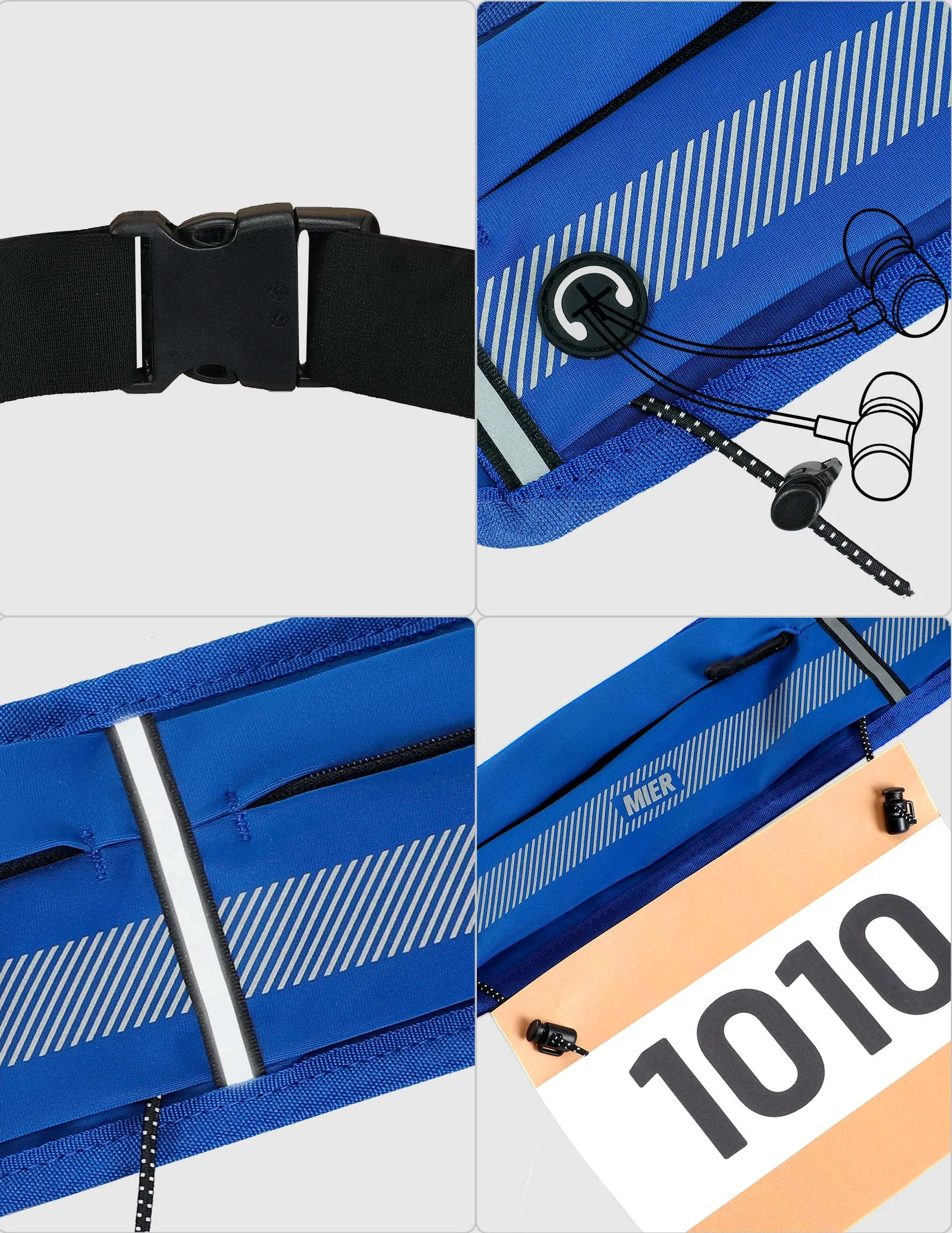 Zipper Running Belt Unisex - Image 18