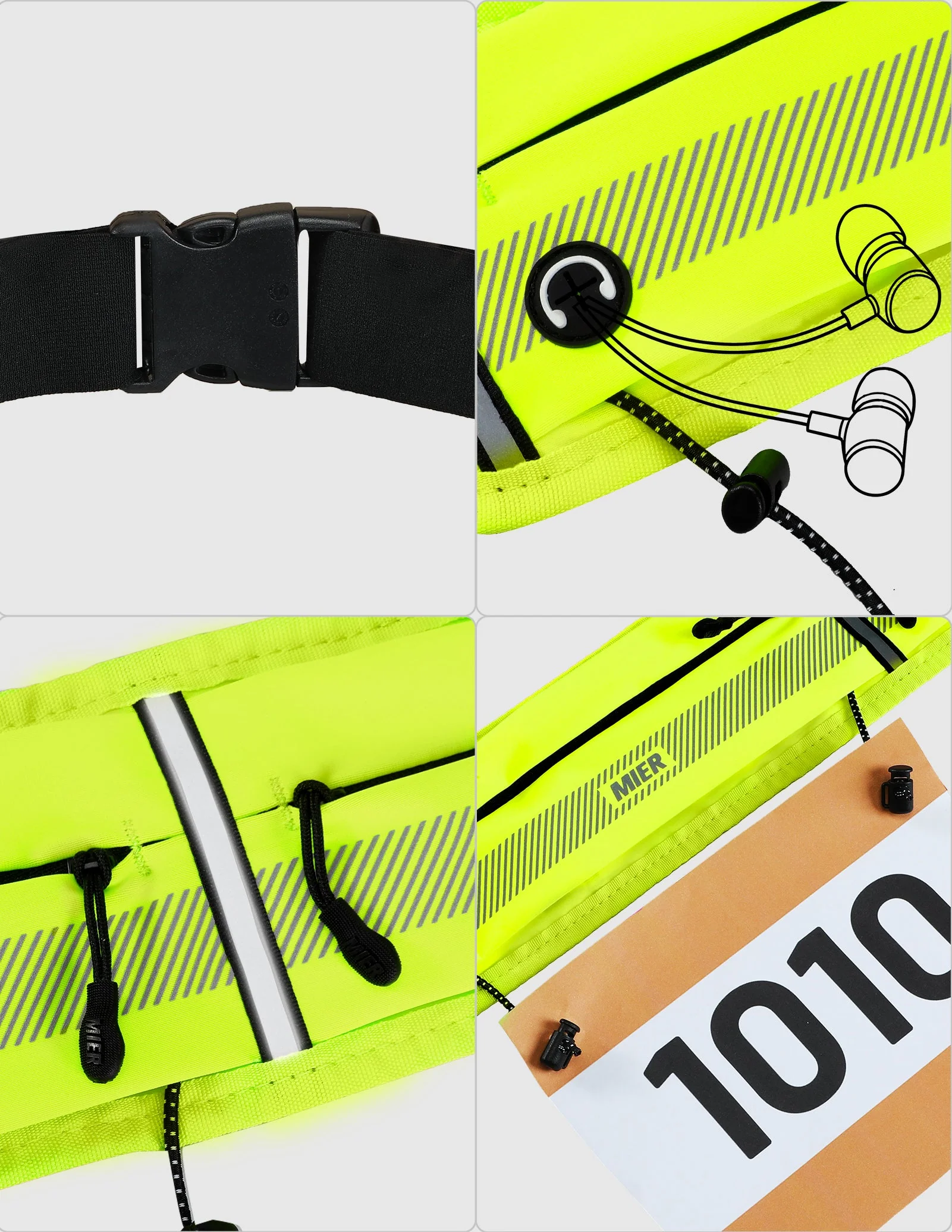 Zipper Running Belt Unisex - Image 24