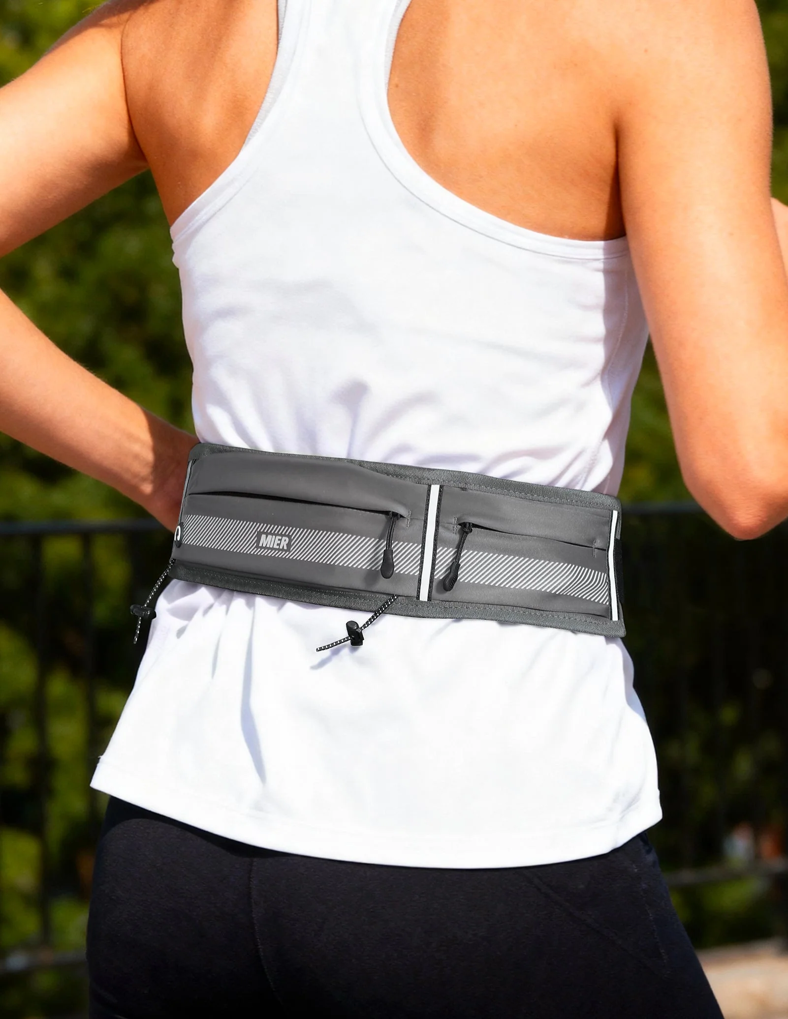 Zipper Running Belt Unisex - Image 3
