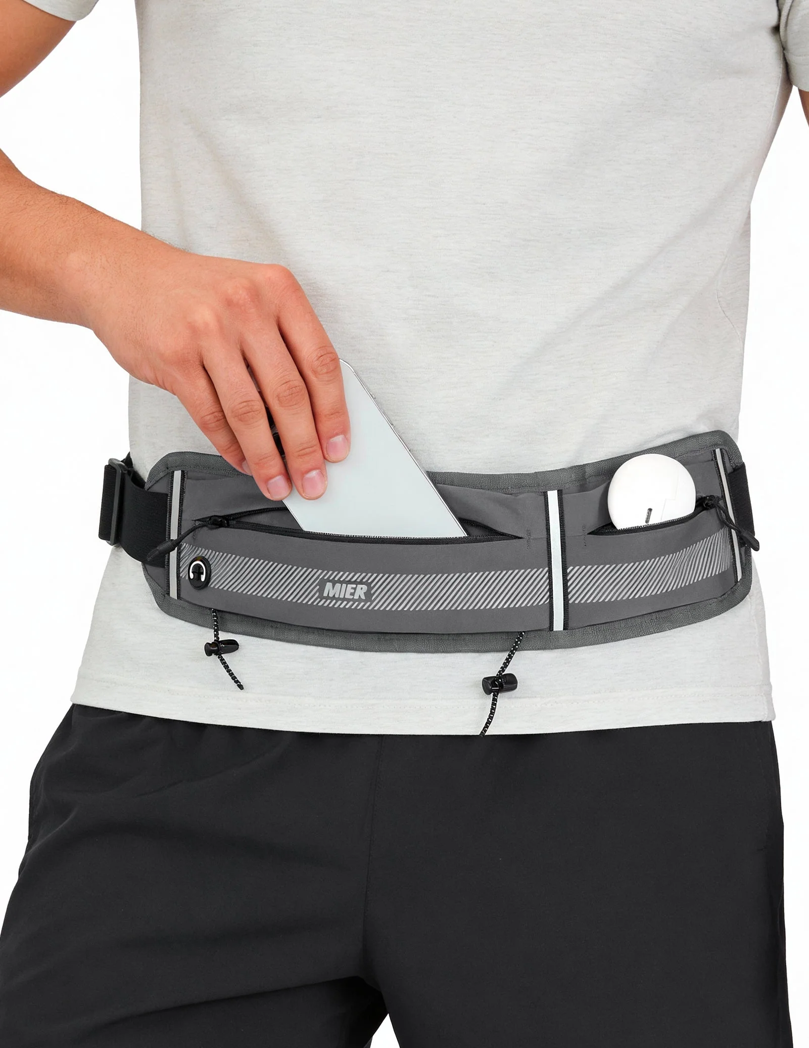 Zipper Running Belt Unisex - Image 4