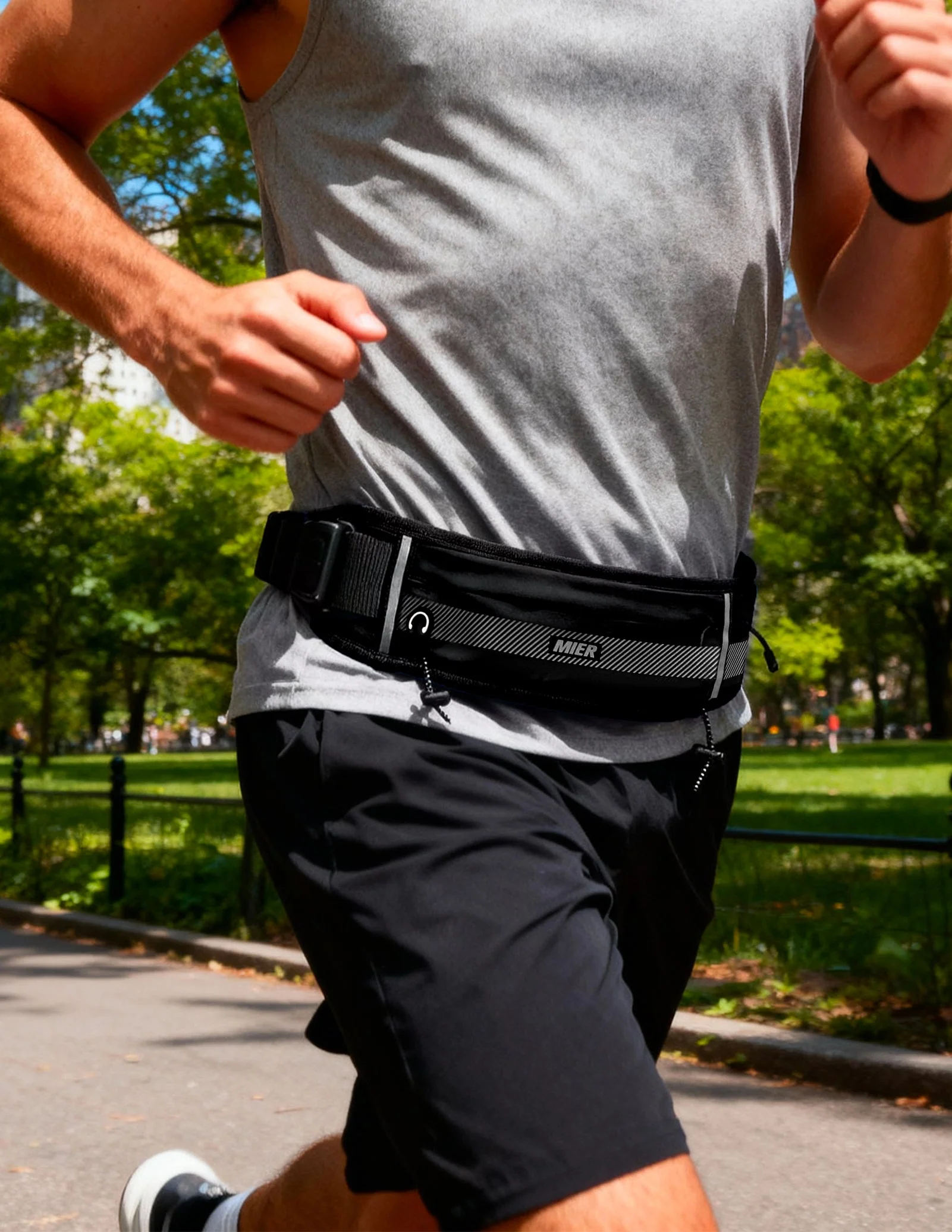 Zipper Running Belt Unisex - Image 9