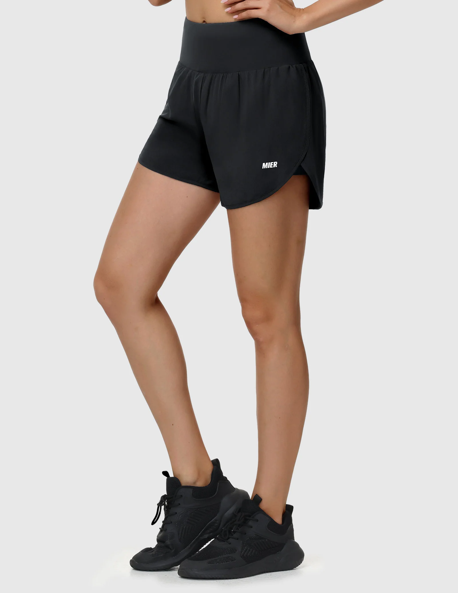 Women’s PaceLite 2-in-1 Running Shorts with Back Zipper Pockets 3" - Image 32