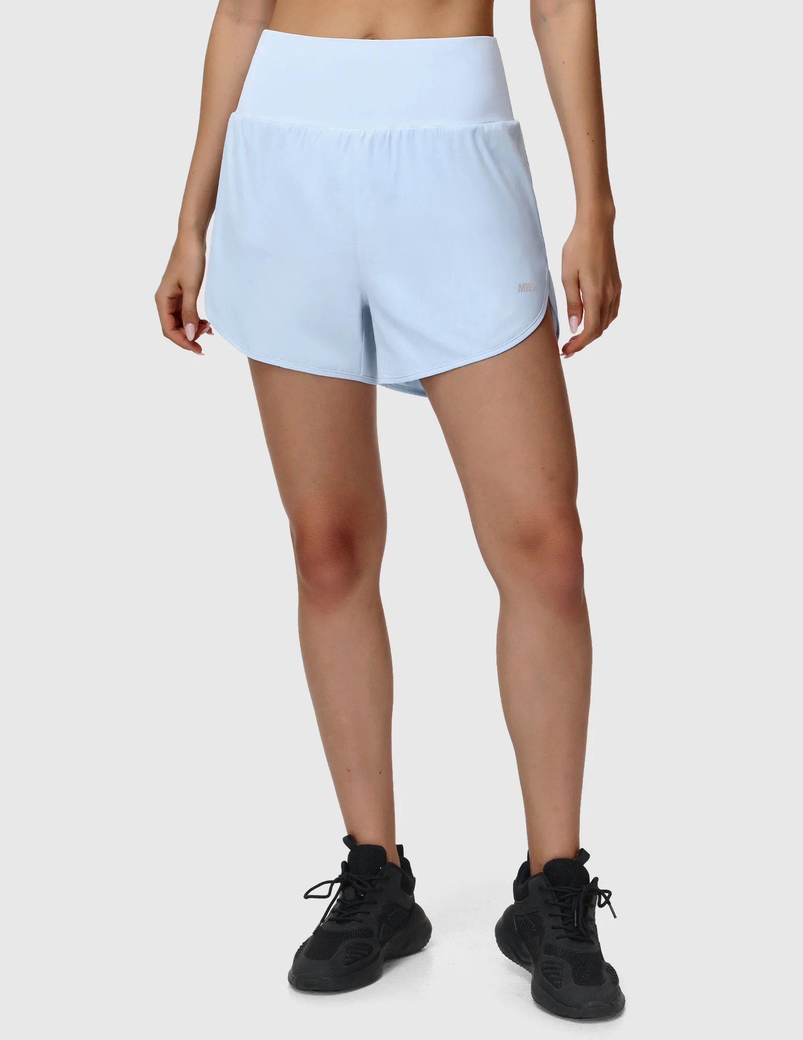 Women’s PaceLite 2-in-1 Running Shorts with Back Zipper Pockets 3" - Image 7
